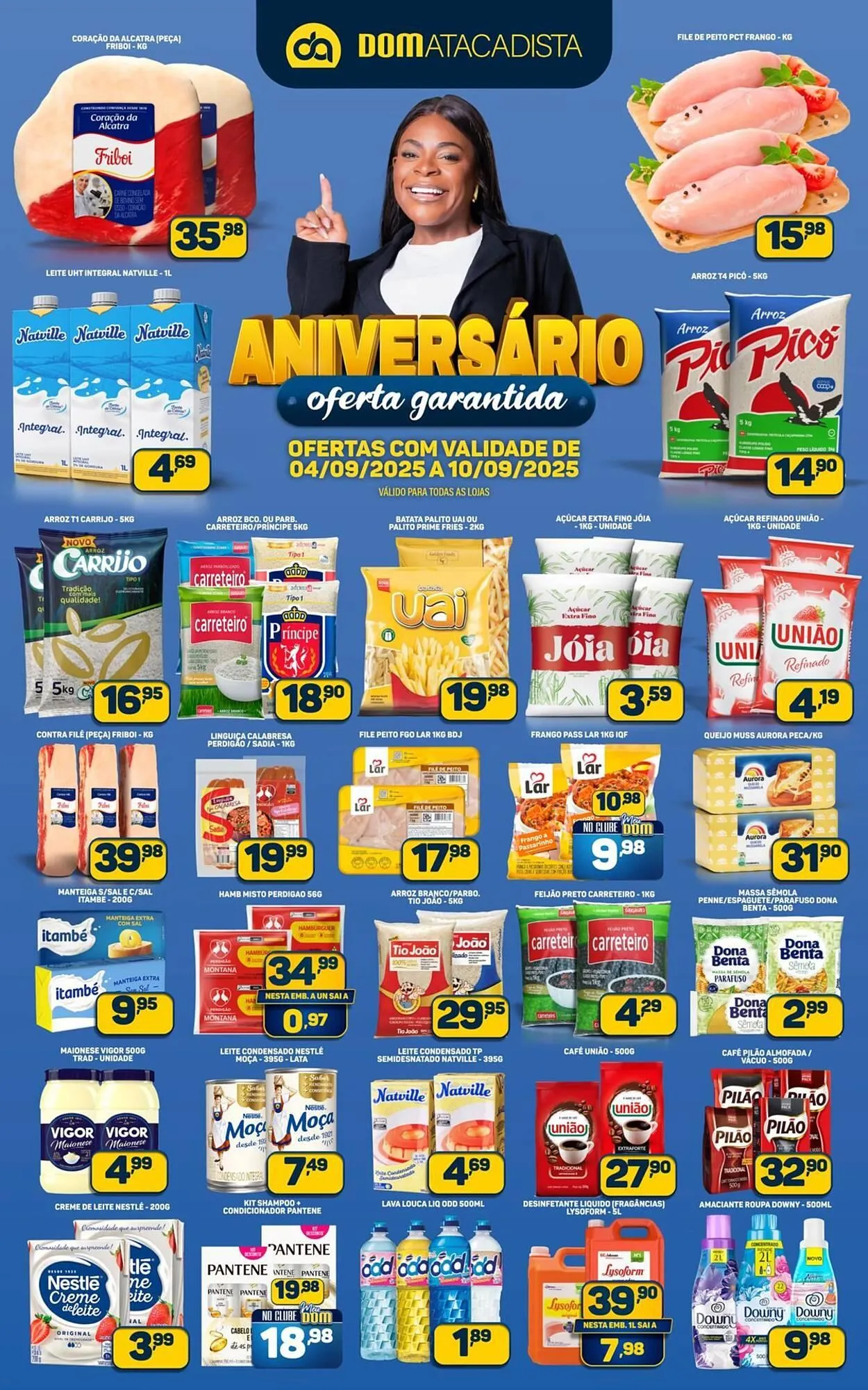 Encarte de Encarte Dom Atacadista 5 de setembro até 11 de setembro 2025 - Pagina 1