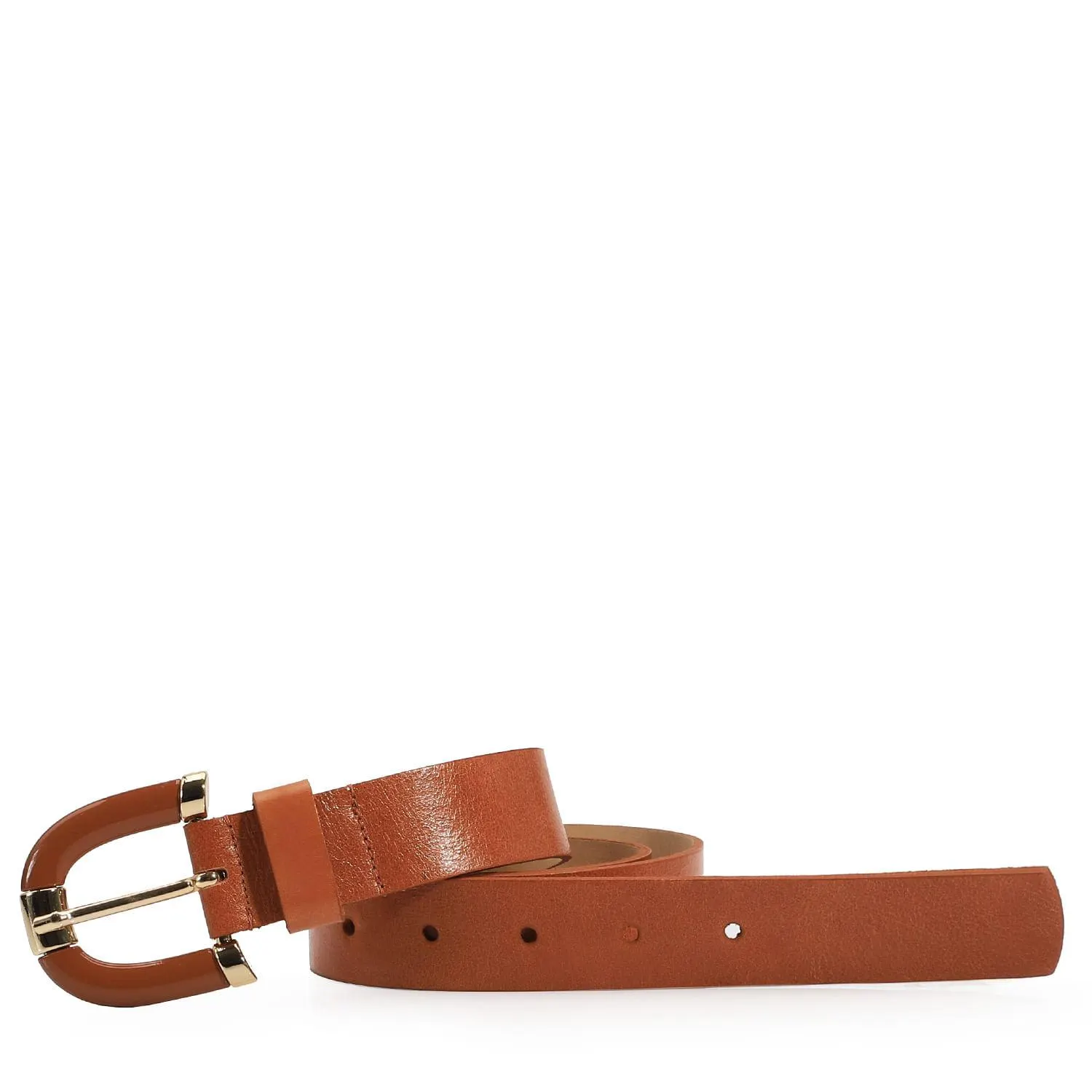 Cinto Couro Caramelo