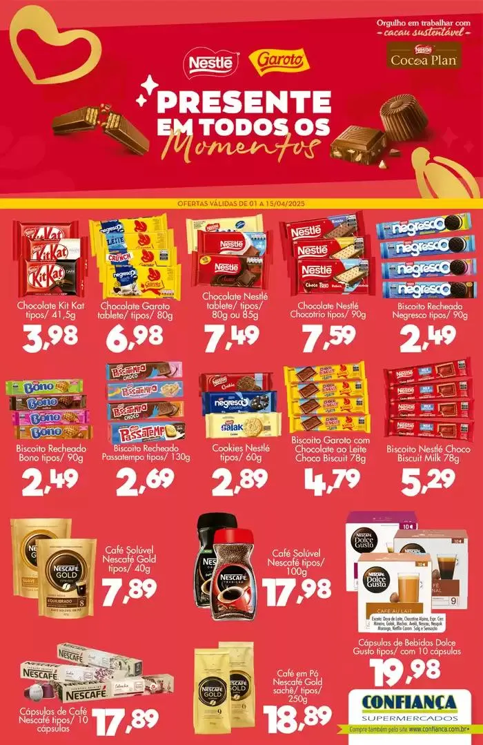 Encarte de Ofertas especiais atraentes para todos 1 de abril até 15 de abril 2025 - Pagina 1