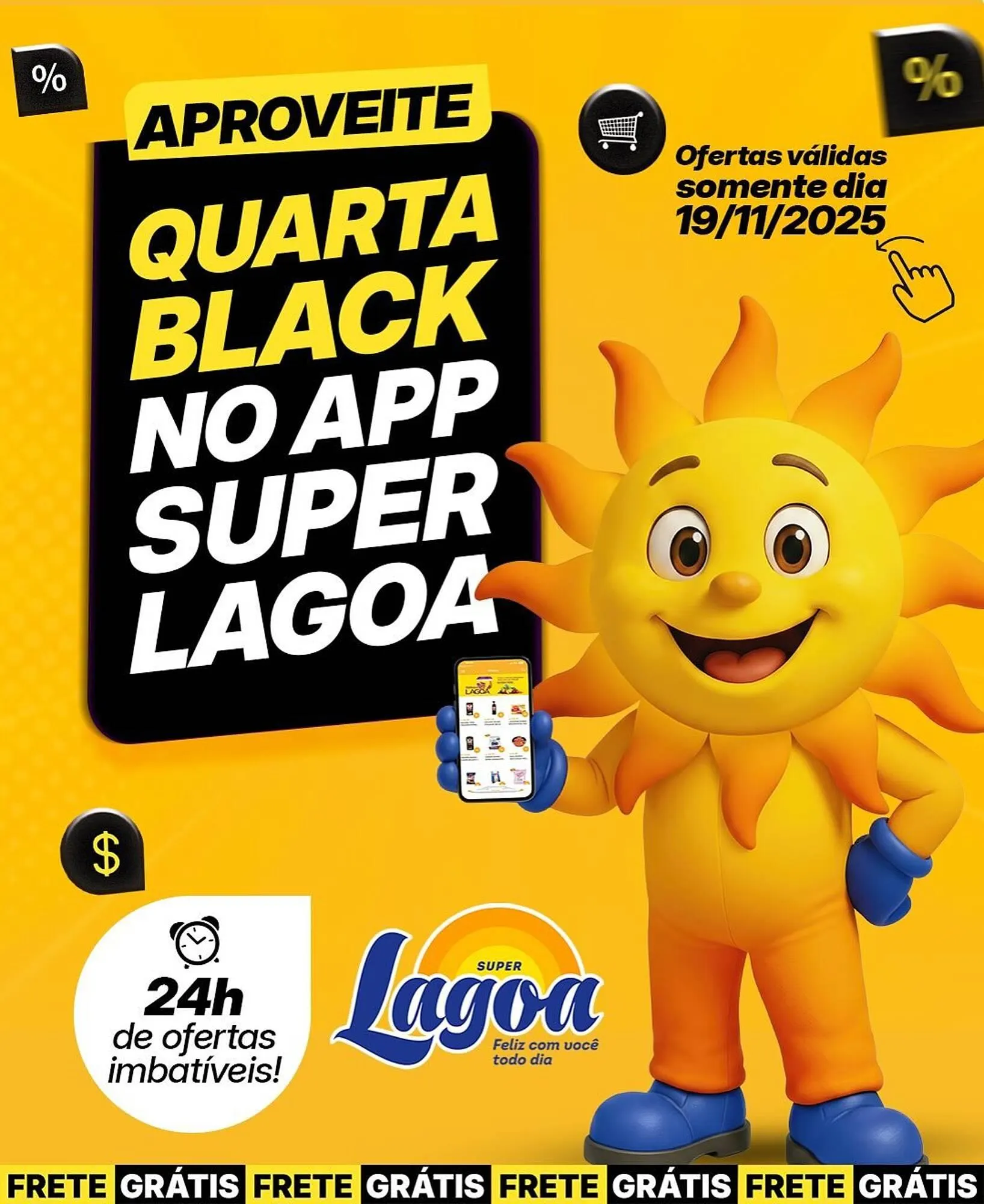 Encarte de Encarte Super Lagoa 18 de novembro até 19 de novembro 2025 - Pagina 1