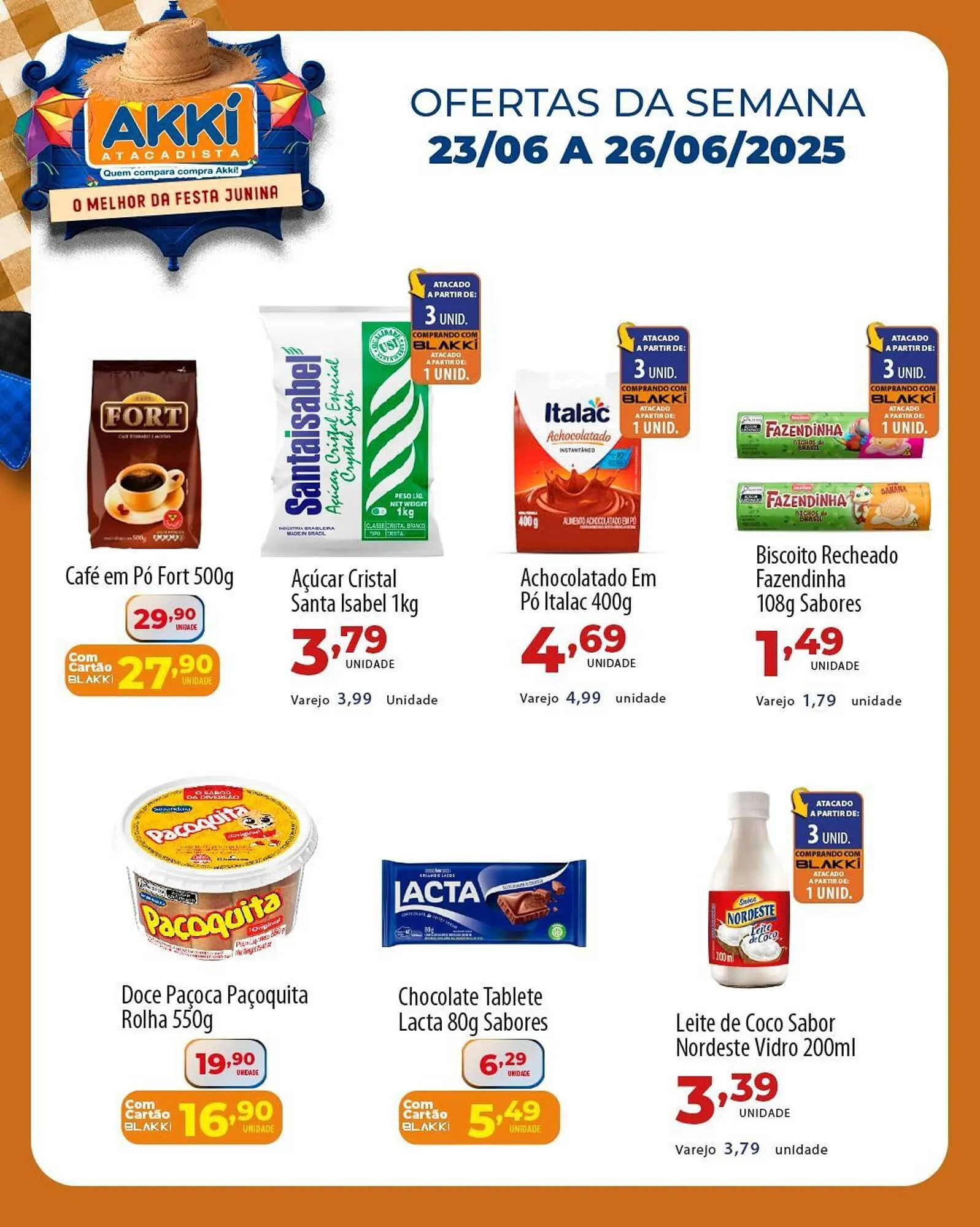 Encarte de Catálogo Akki Atacadista 23 de junho até 26 de junho 2025 - Pagina 4