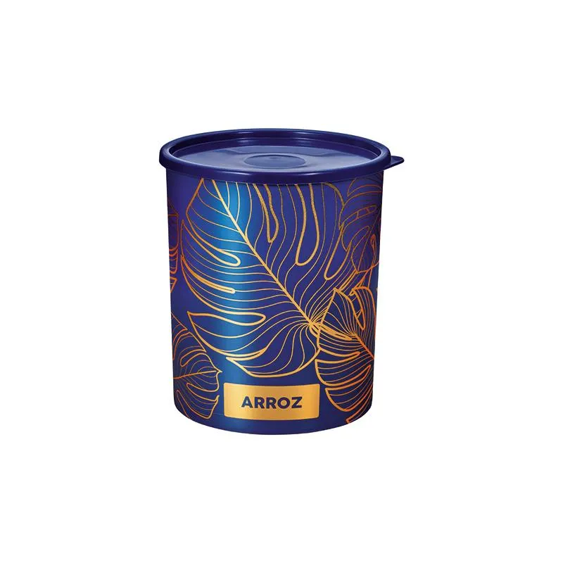 Pote Mantimento Arroz Azul Natural Gold