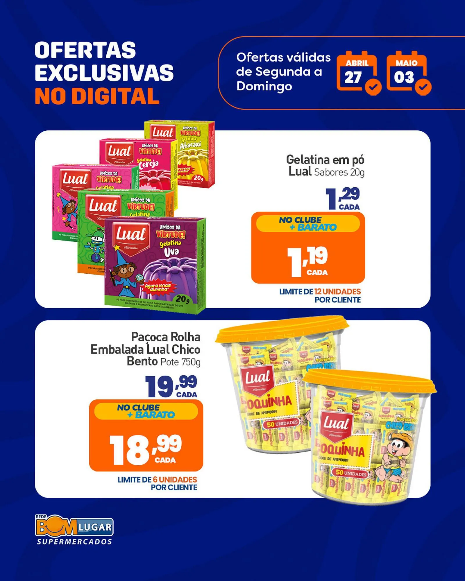 Encarte de Folheto Rede Bom Lugar 27 de abril até 3 de maio 2026 - Pagina 5