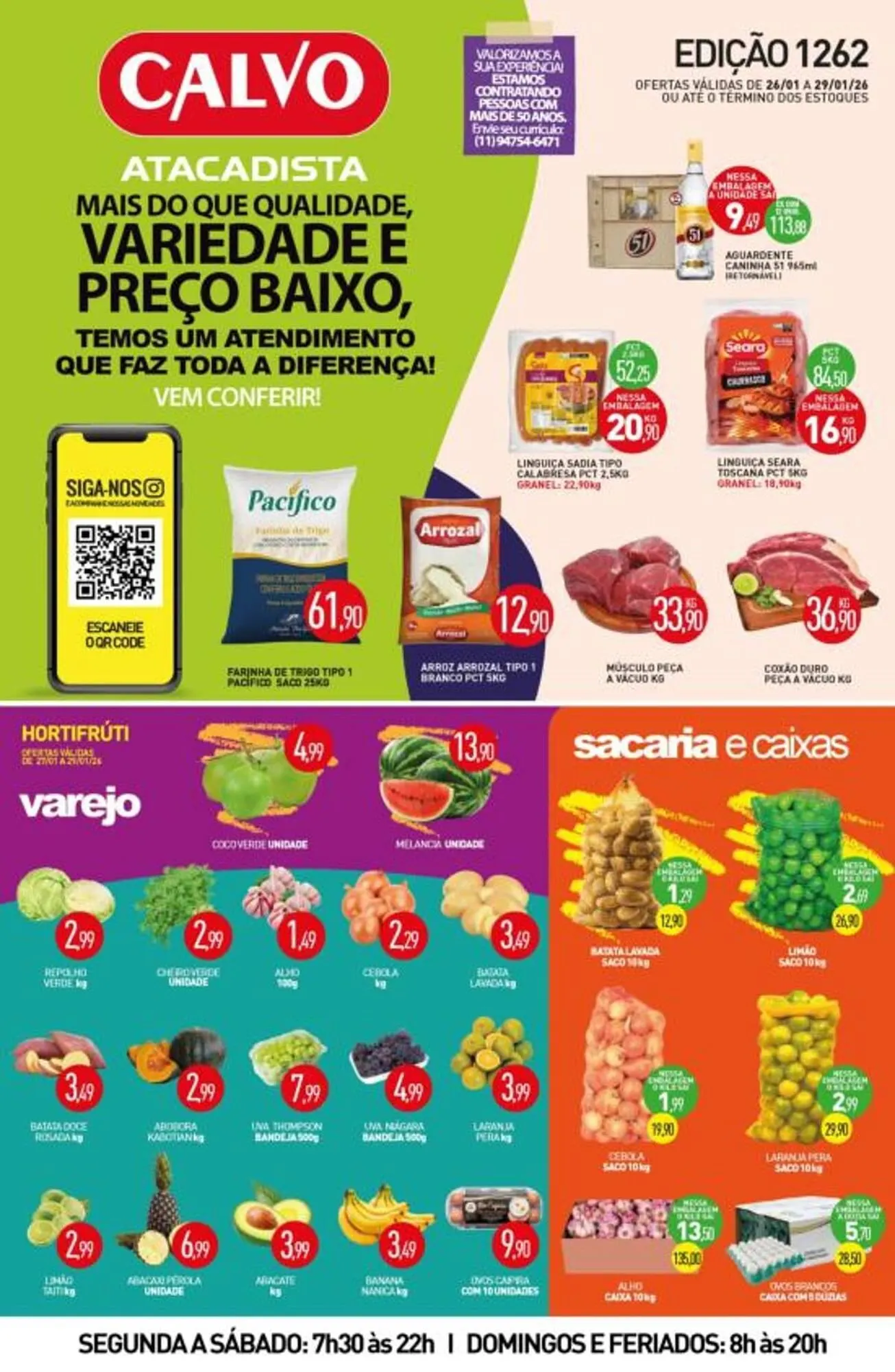 Folheto Calvo Atacadista - 1