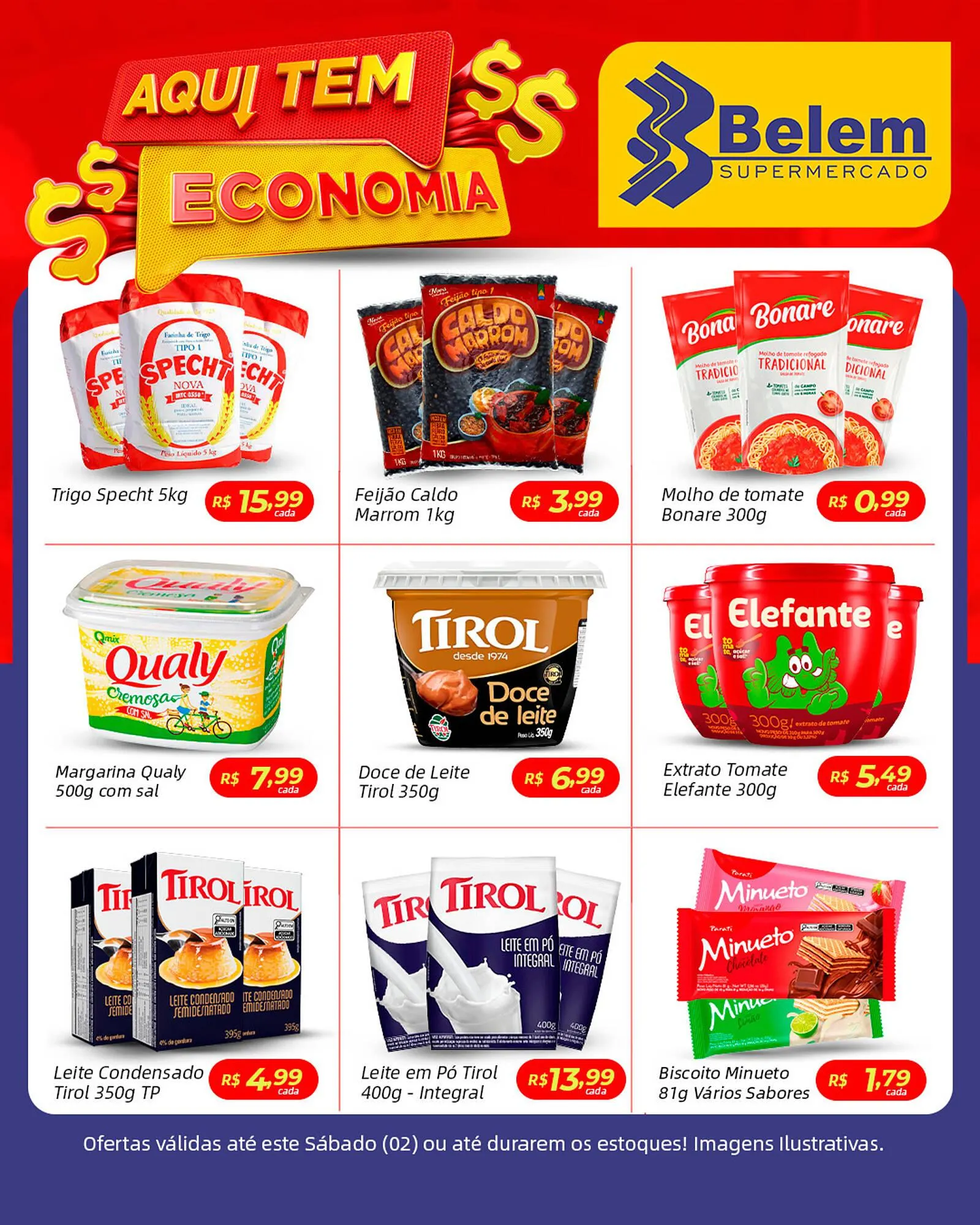 Encarte de Catálogo Belem Supermercados 28 de julho até 2 de agosto 2025 - Pagina 1