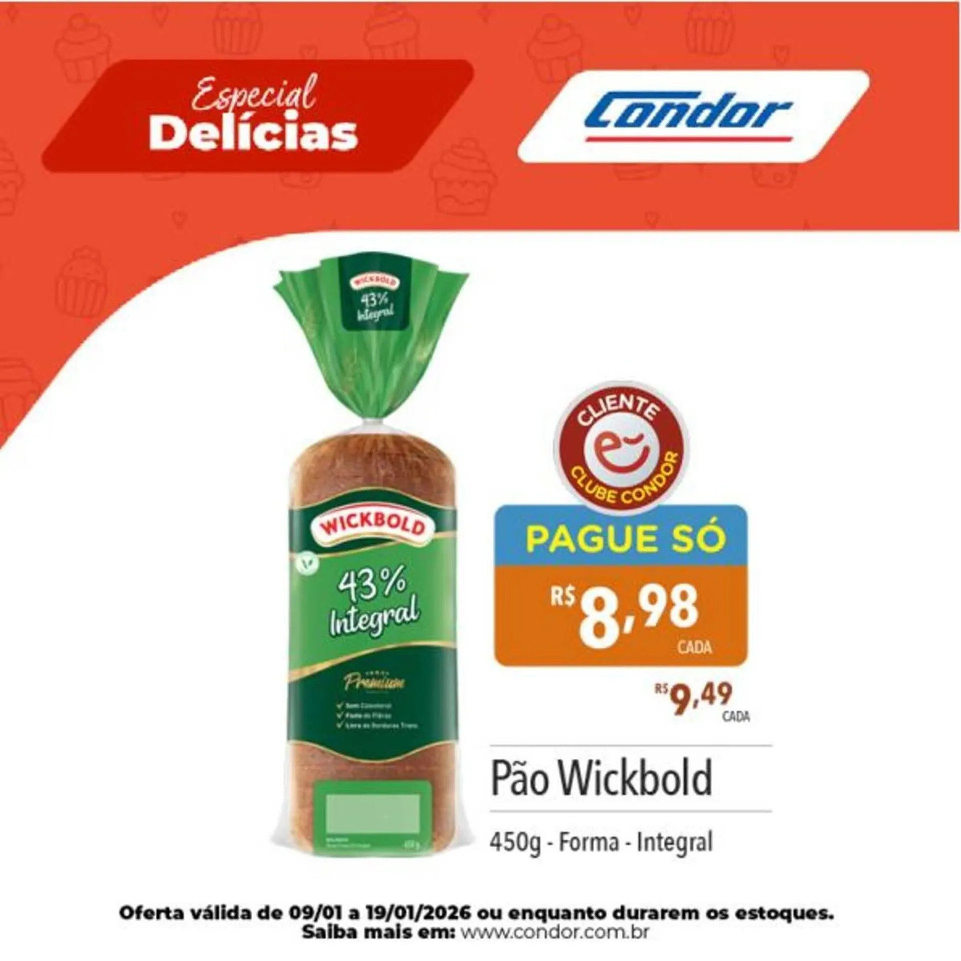 Encarte de Catálogo Supermercados Condor 9 de janeiro até 19 de janeiro 2026 - Pagina 3