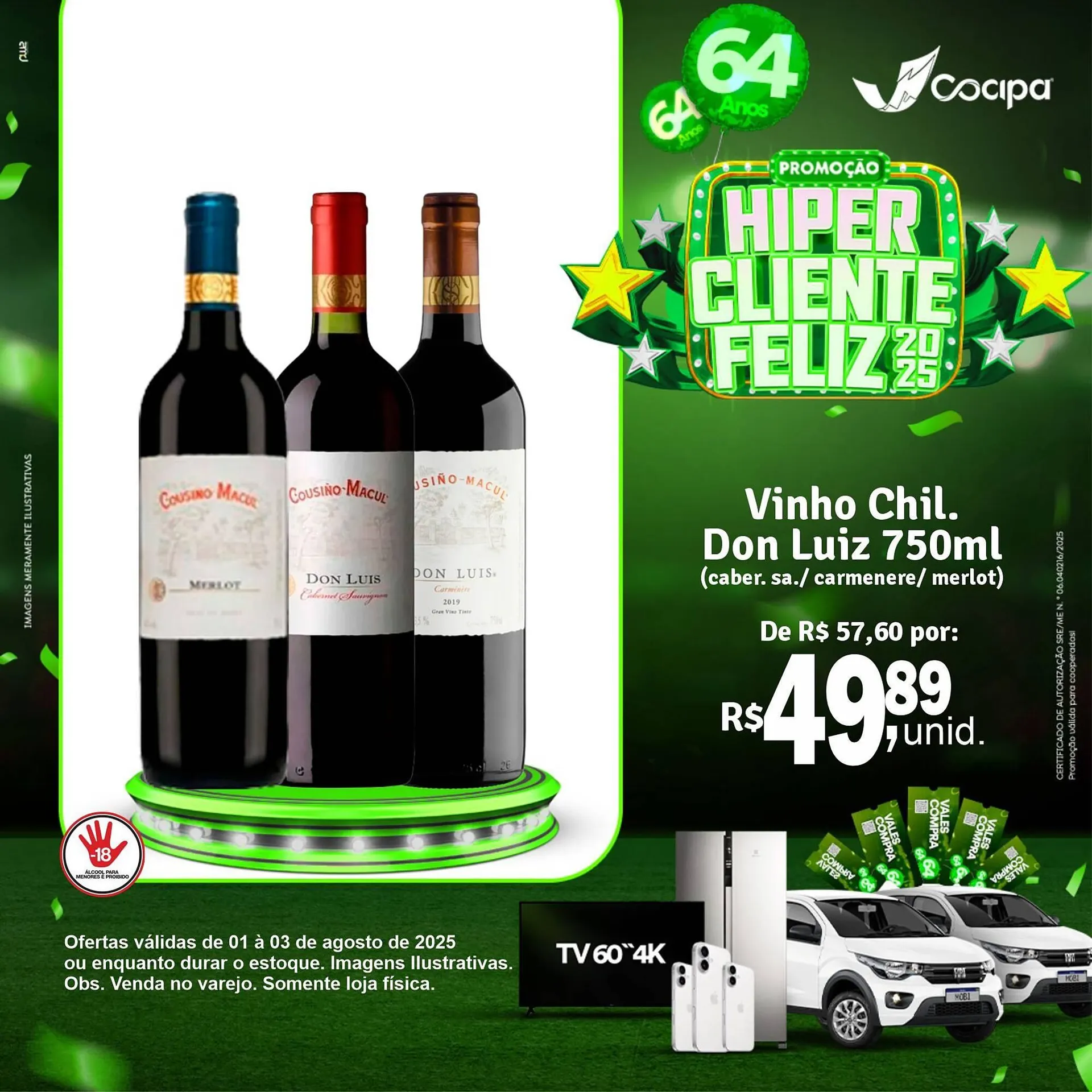 Encarte de Catálogo Cocipa 1 de agosto até 2 de agosto 2025 - Pagina 4