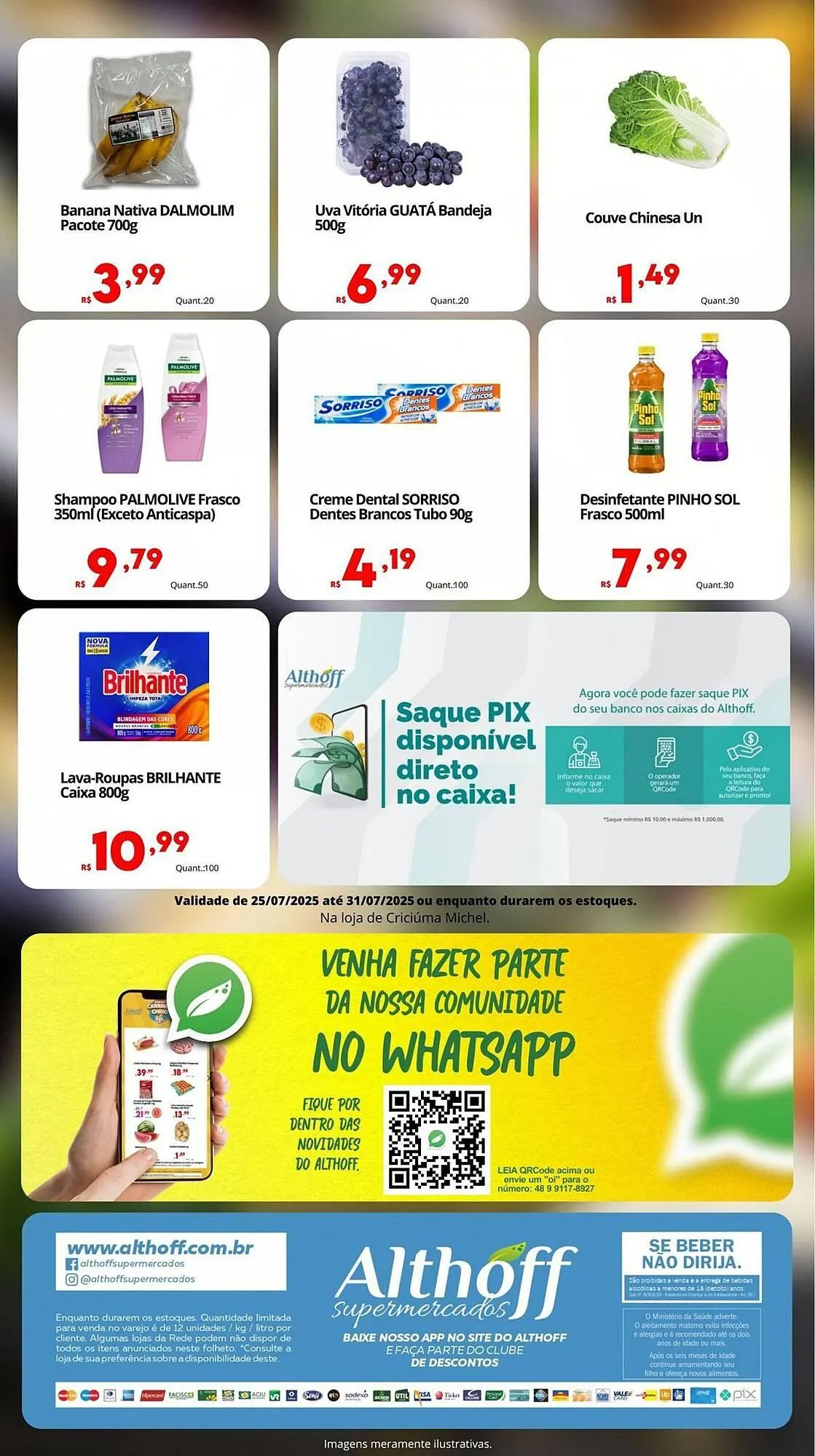 Encarte de Catálogo Althoff Supermercados 25 de julho até 31 de julho 2025 - Pagina 2