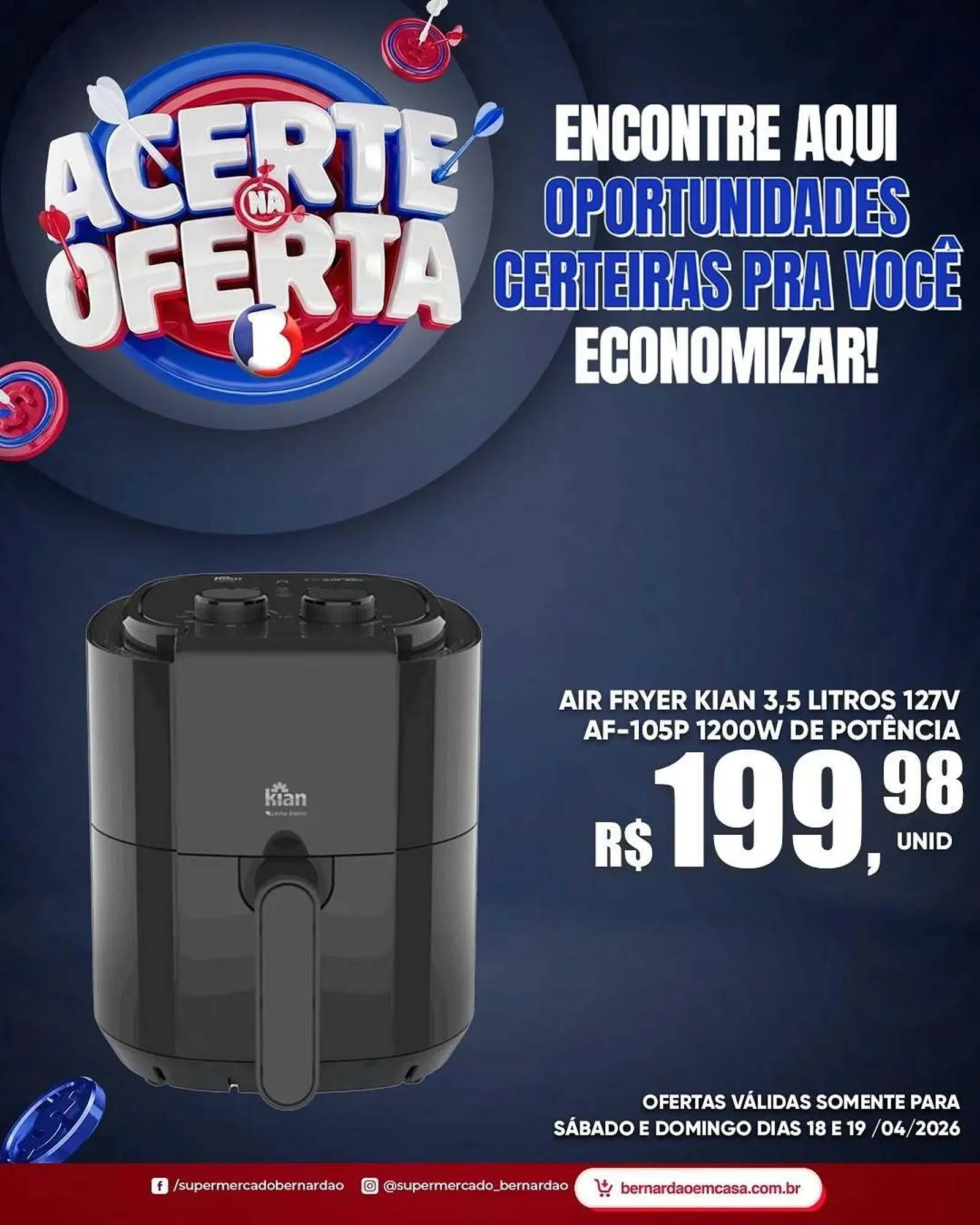 Encarte de Catálogo Supermercado Bernardão 18 de abril até 19 de abril 2026 - Pagina 5