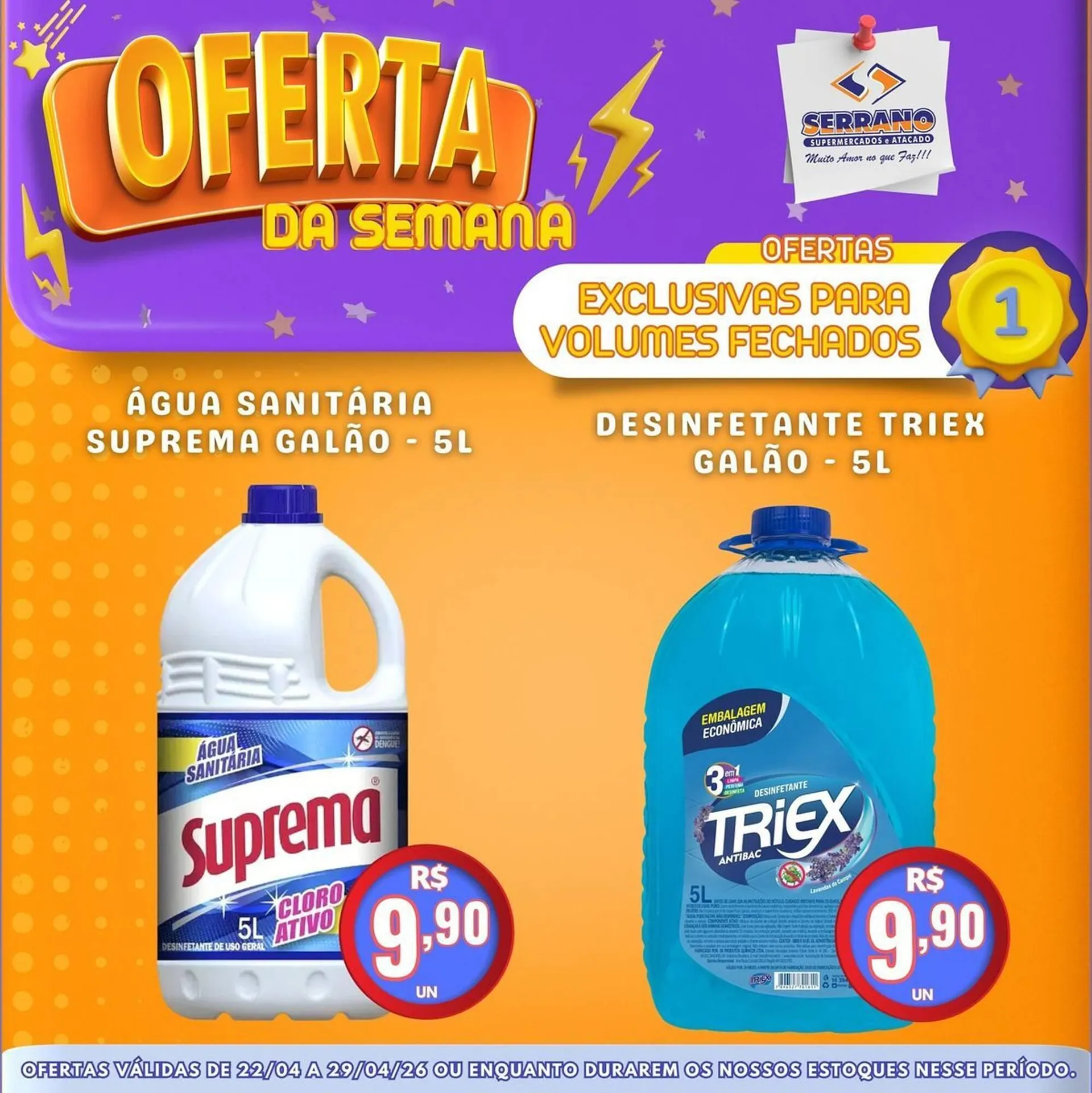 Encarte de Catálogo Serrano Supermercado 23 de abril até 29 de abril 2026 - Pagina 8