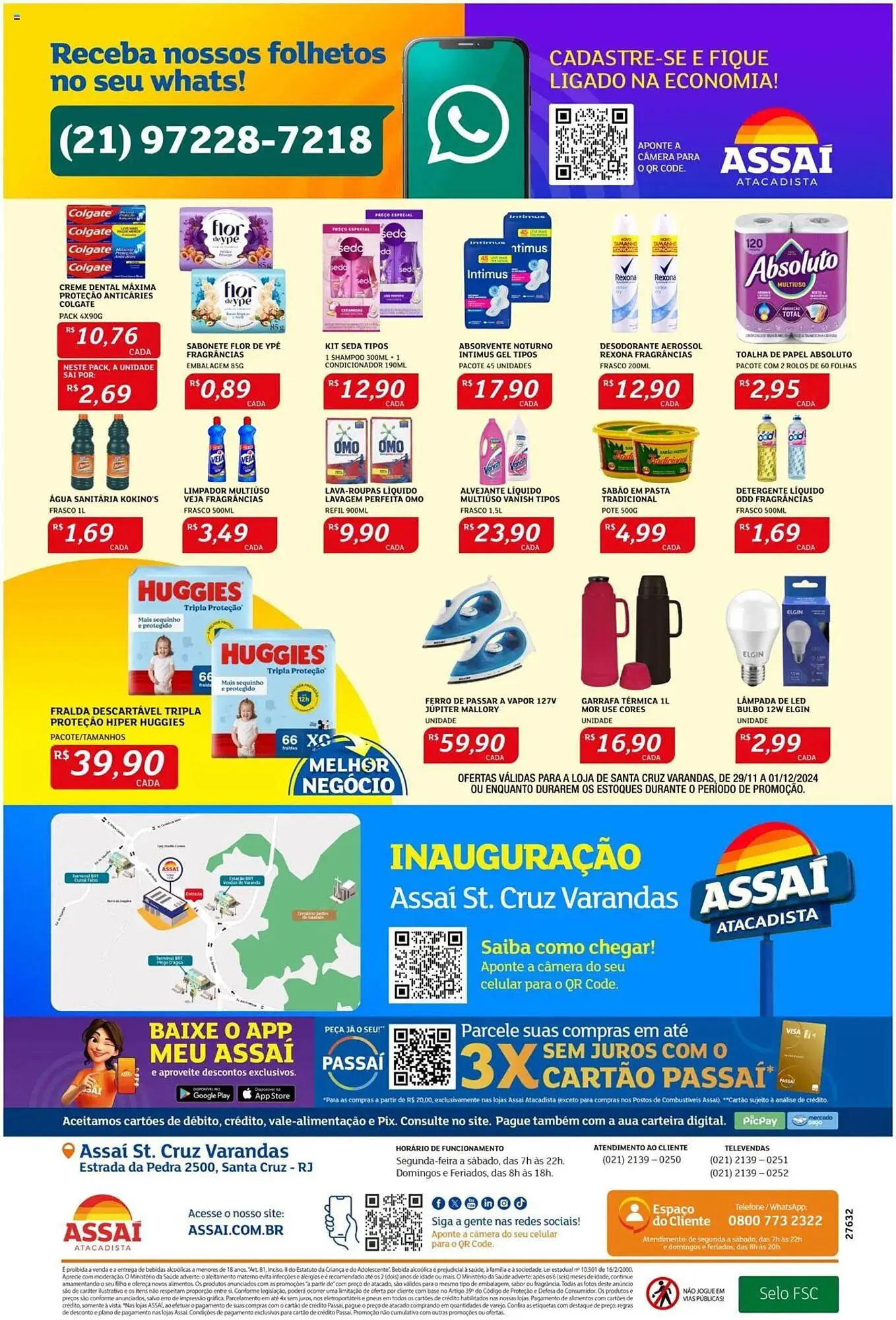 Encarte de Catálogo Assaí Atacadista 29 de novembro até 1 de dezembro 2024 - Pagina 4