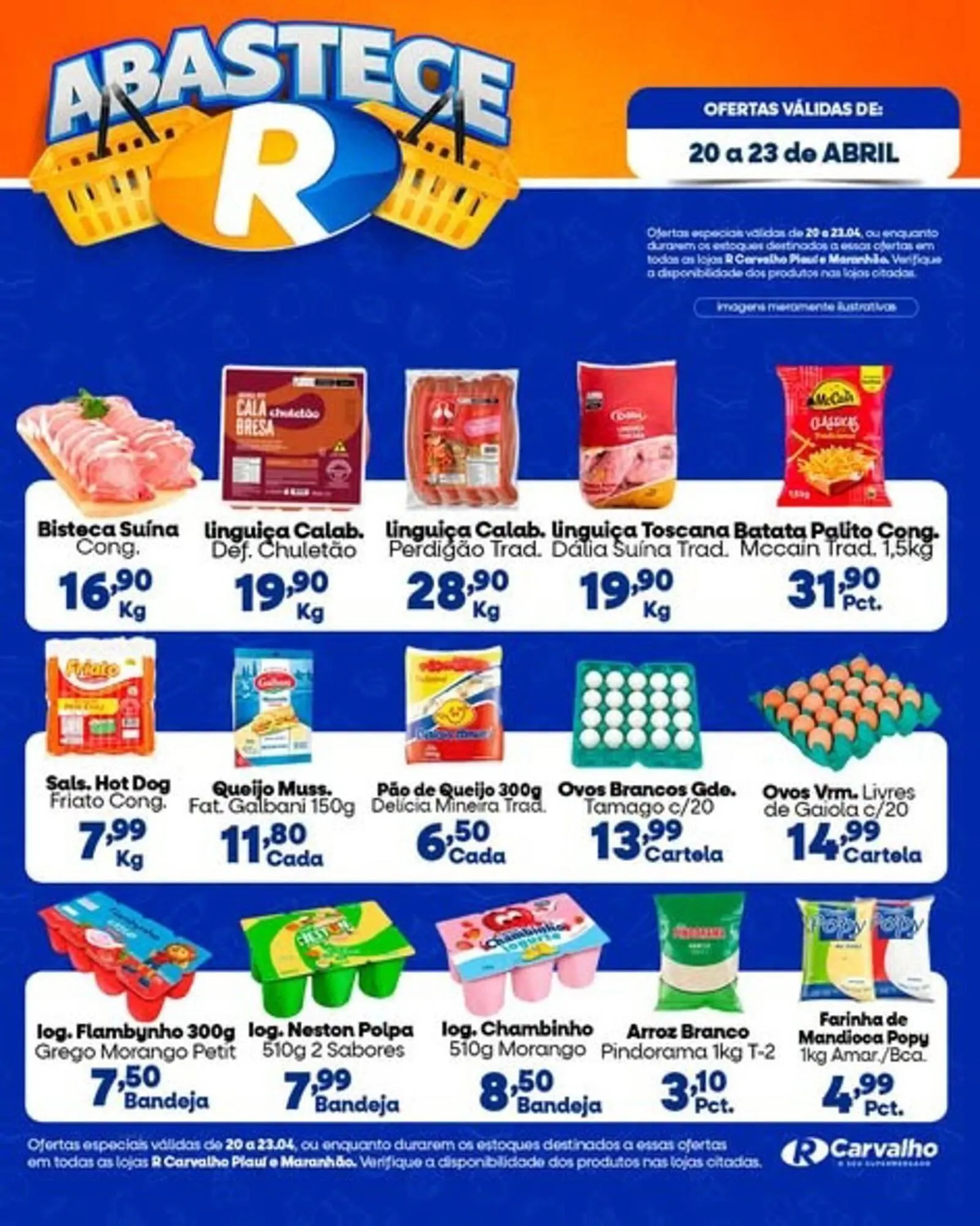 Encarte de Catálogo Carvalho Supermercado 20 de abril até 23 de abril 2026 - Pagina 2
