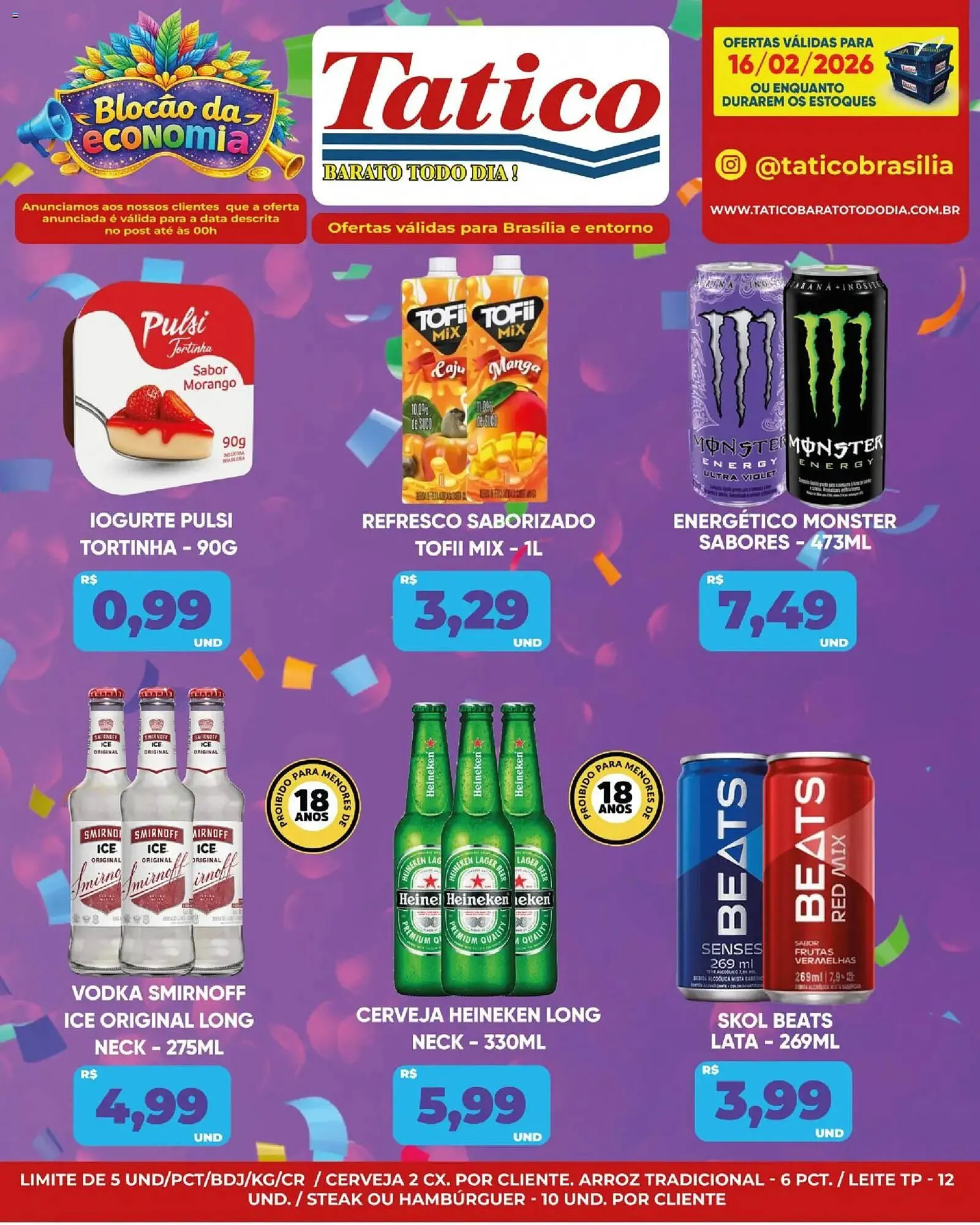 Encarte de Tabloide Tatico 16 de fevereiro até 16 de fevereiro 2026 - Pagina 7