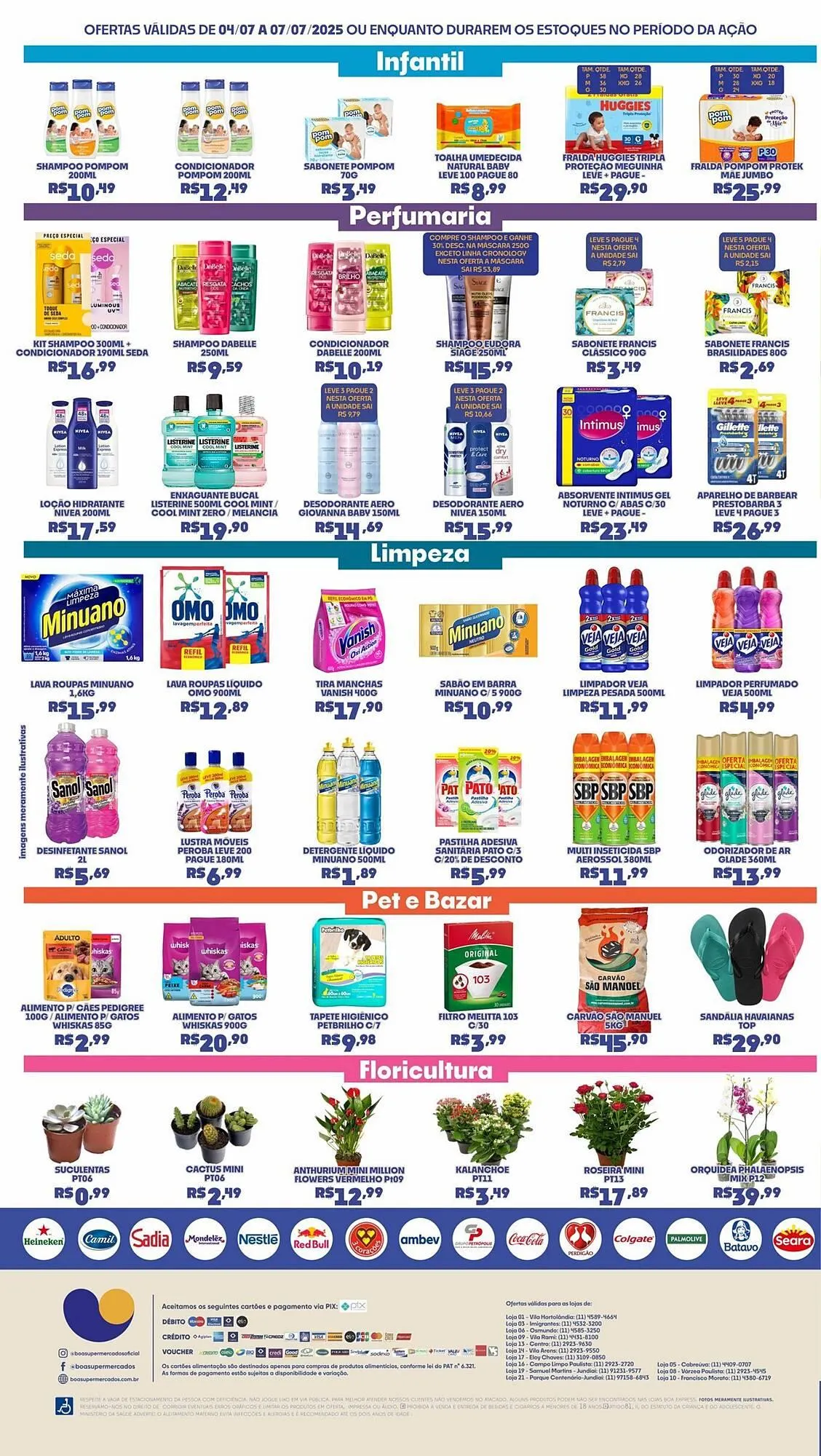 Encarte de Catálogo Boa Supermercados 4 de julho até 7 de julho 2025 - Pagina 4