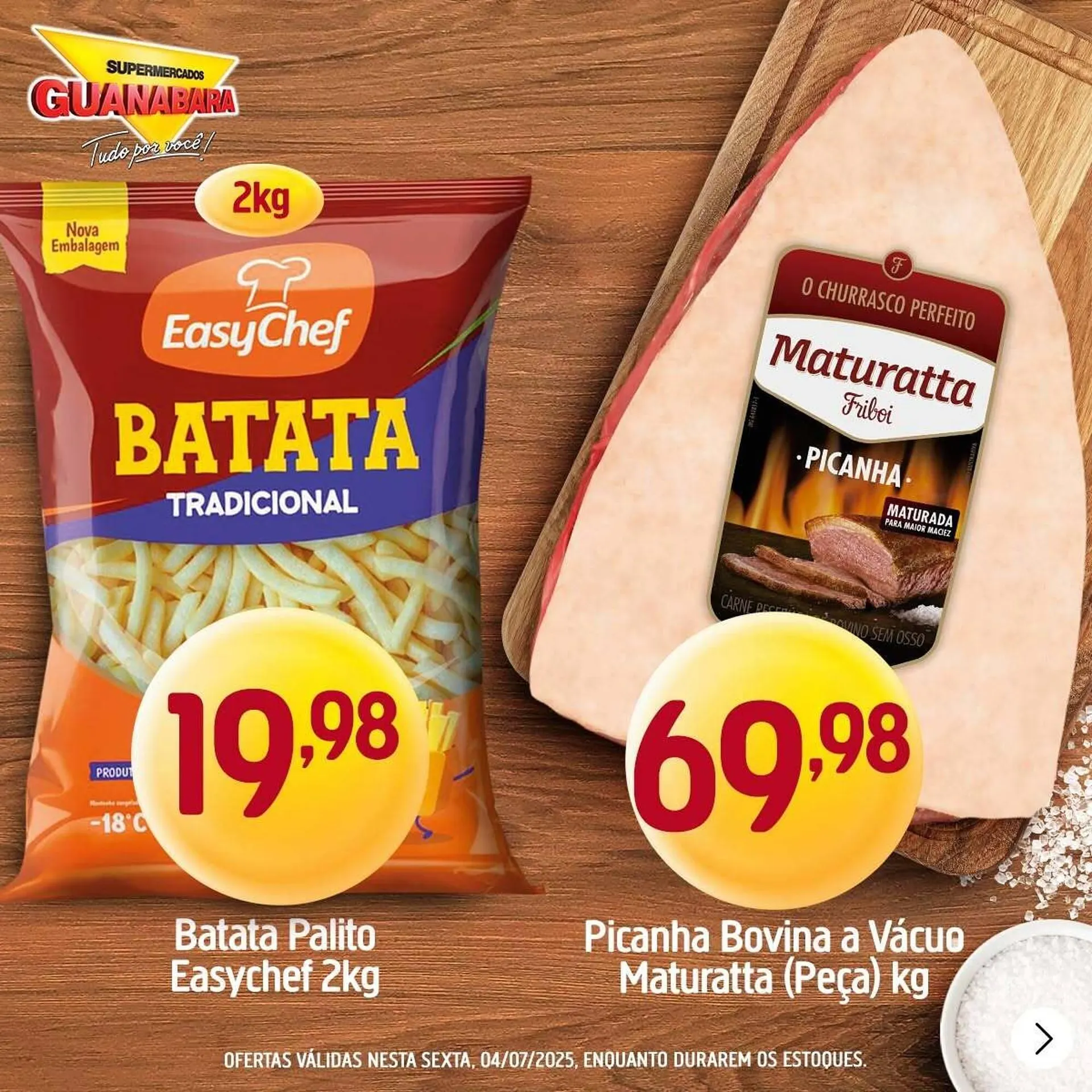 Encarte de Catálogo Supermercados Guanabara 4 de julho até 4 de julho 2025 - Pagina 1