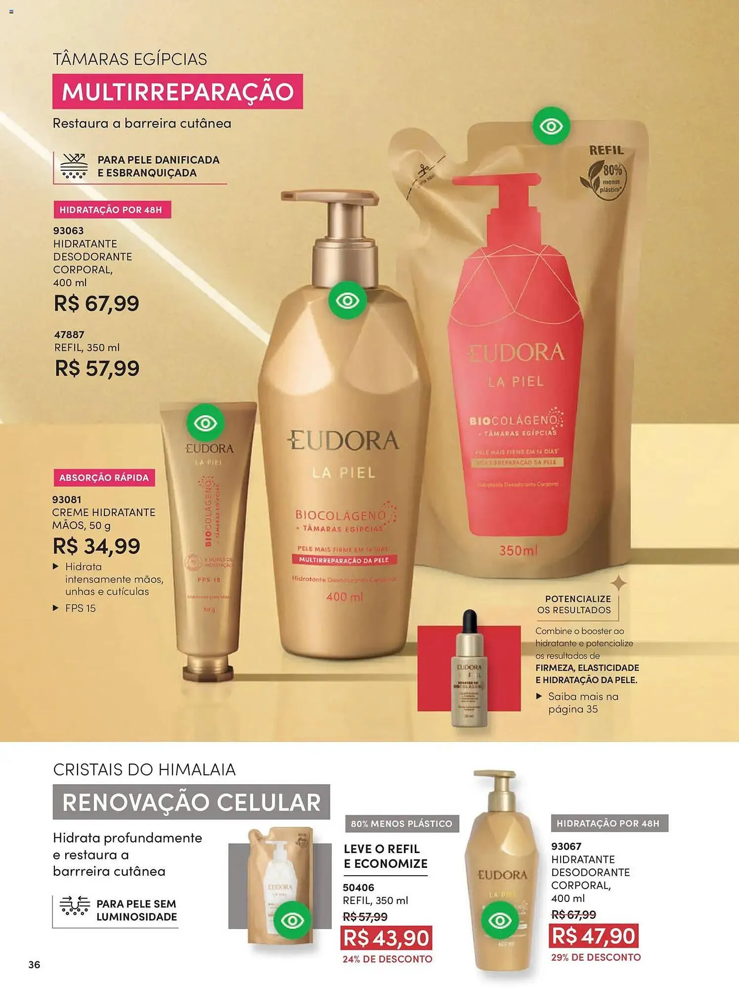 Encarte de Catálogo Eudora 11 de março até 10 de abril 2026 - Pagina 44