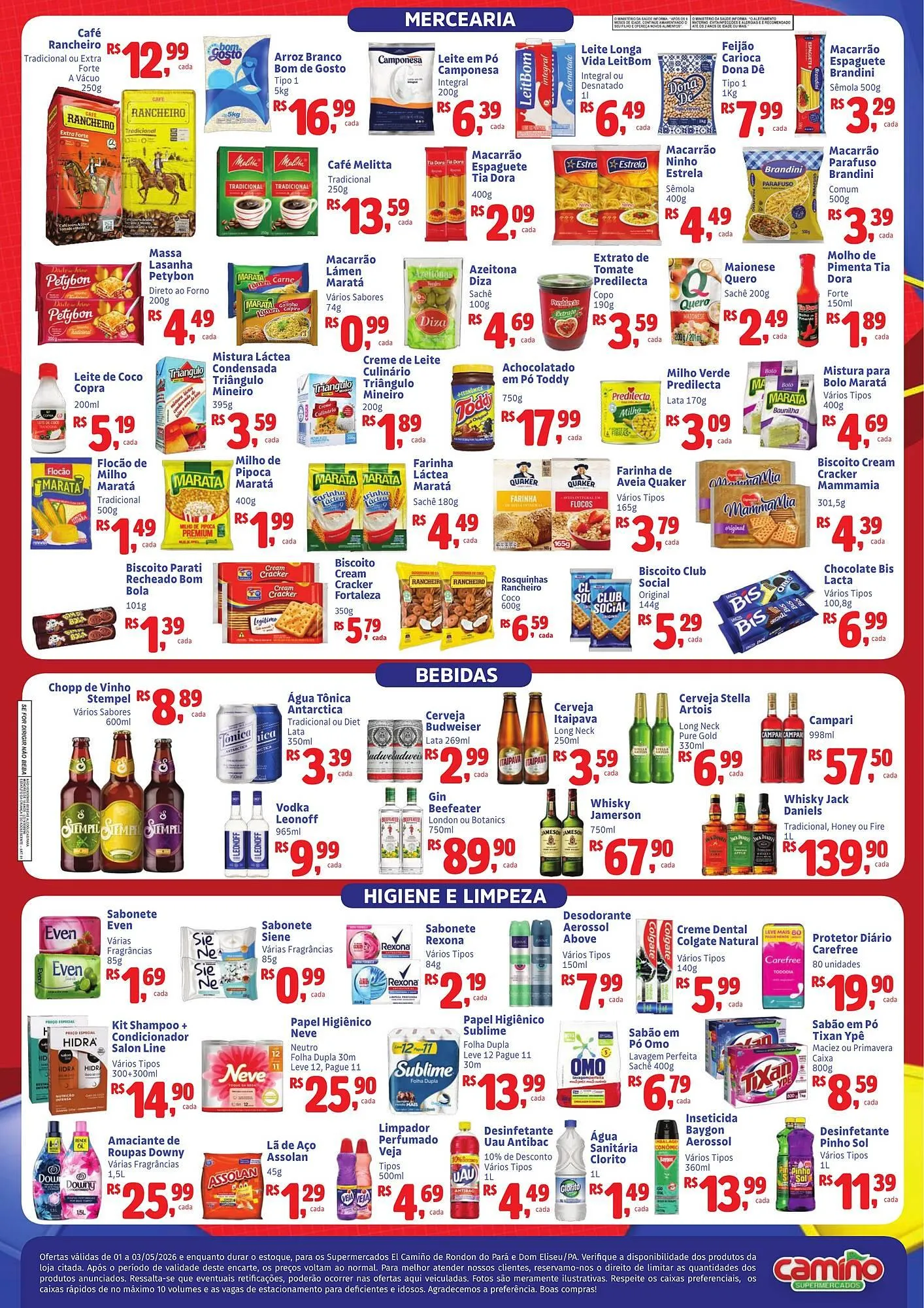 Encarte de Catálogo Camiño supermercados 1 de maio até 3 de maio 2026 - Pagina 3