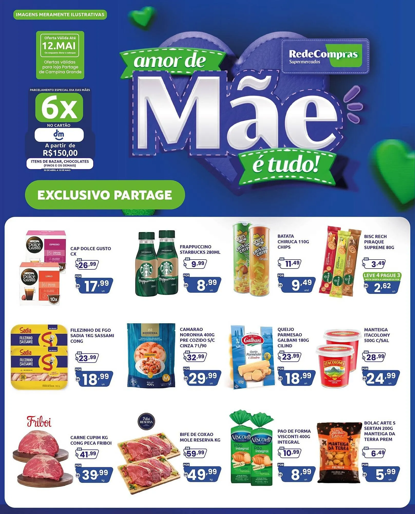 Encarte de Encarte Rede Compras 9 de maio até 12 de maio 2026 - Pagina 1