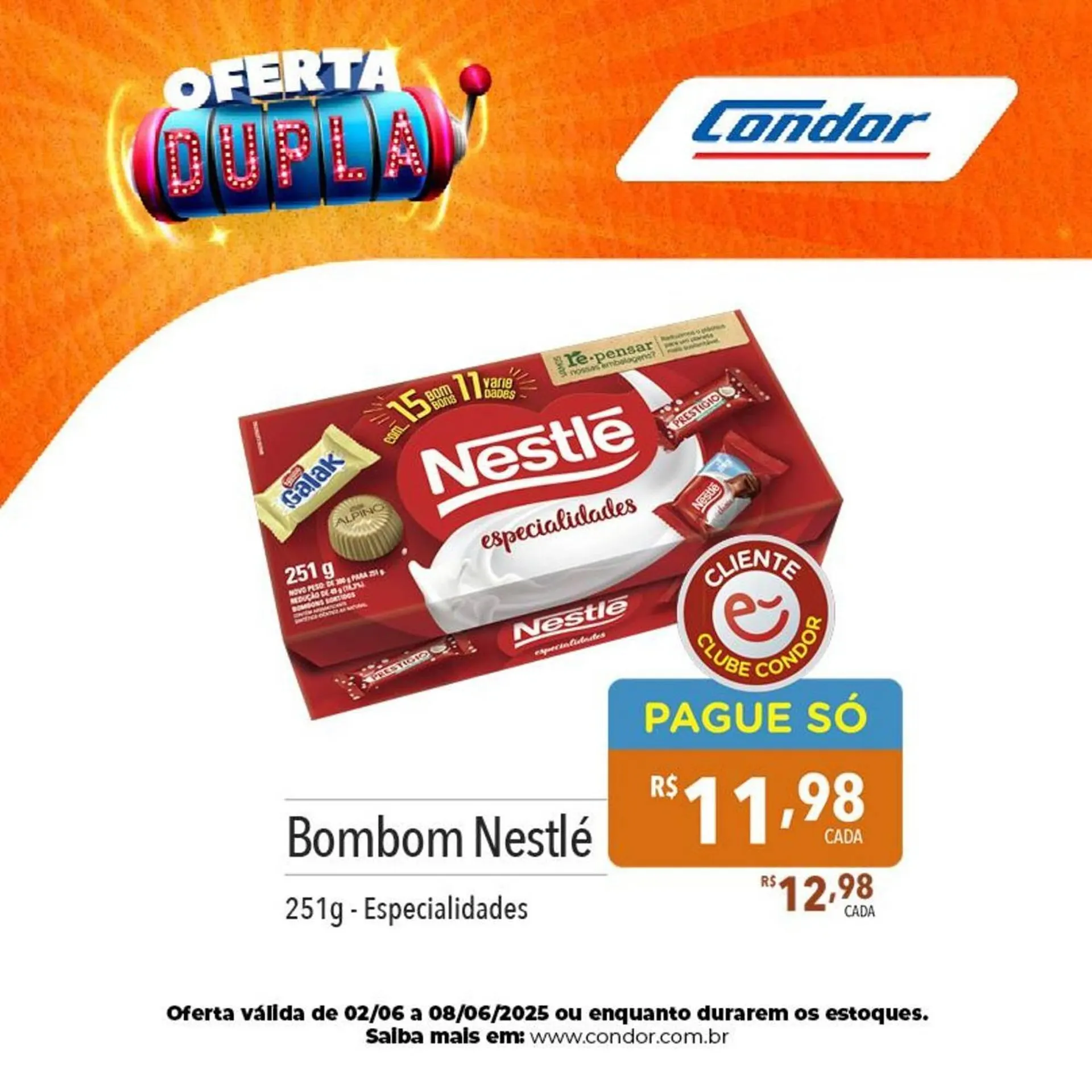 Encarte de Catálogo Supermercados Condor 6 de junho até 8 de junho 2025 - Pagina 7