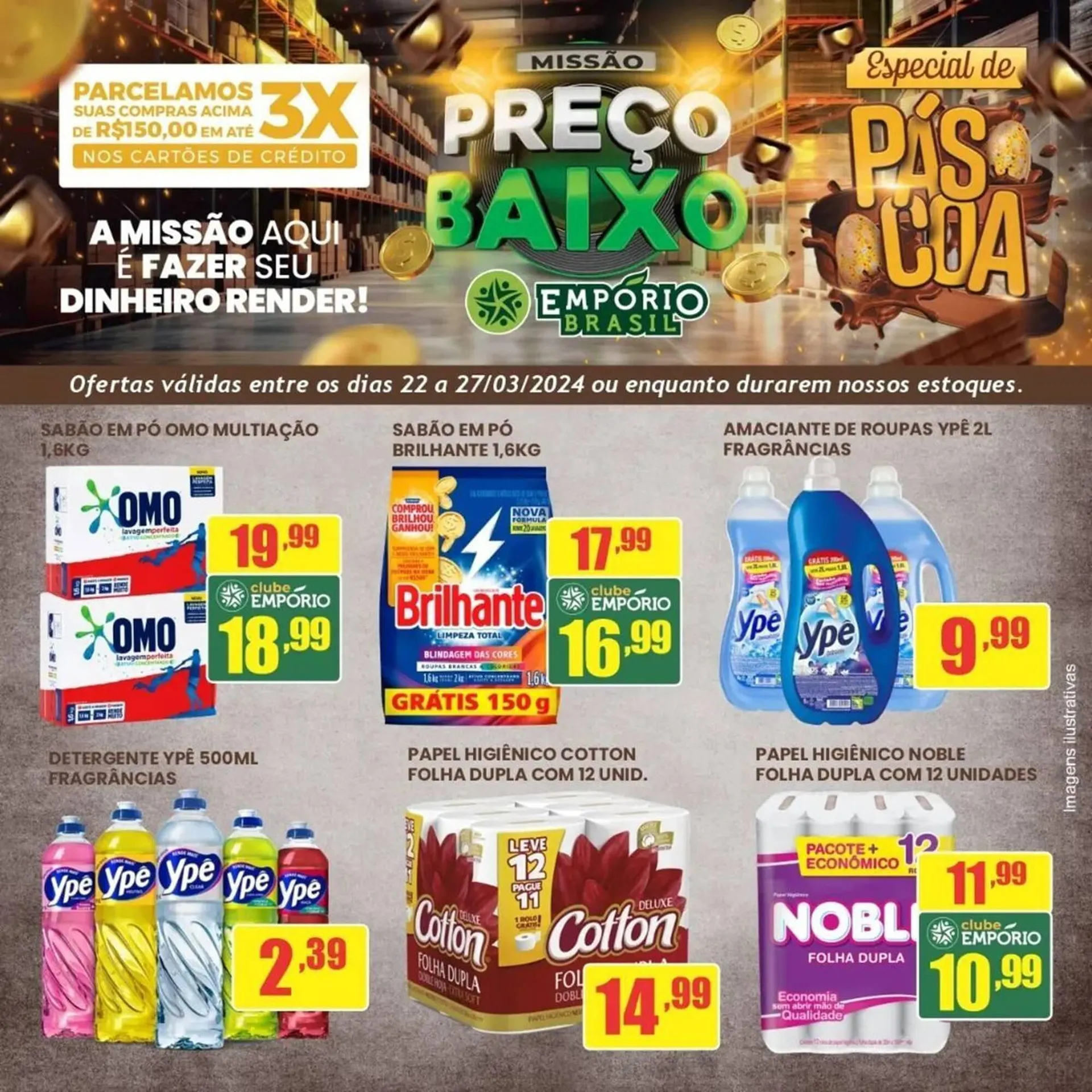 Encarte de Catálogo Empório Brasil 25 de março até 27 de março 2024 - Pagina 1