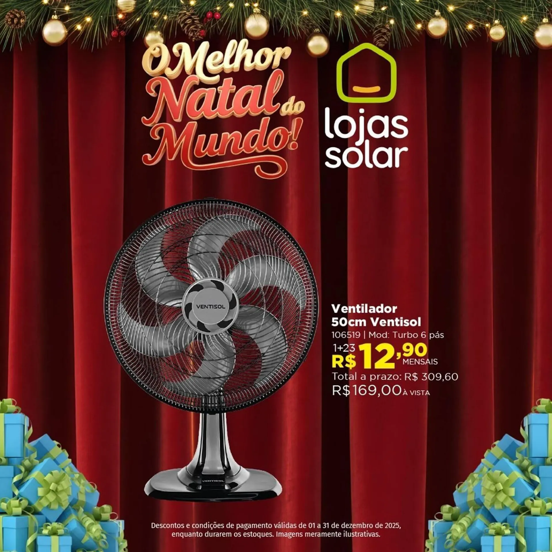 Encarte de Catálogo Lojas Solar 1 de dezembro até 31 de dezembro 2025 - Pagina 1