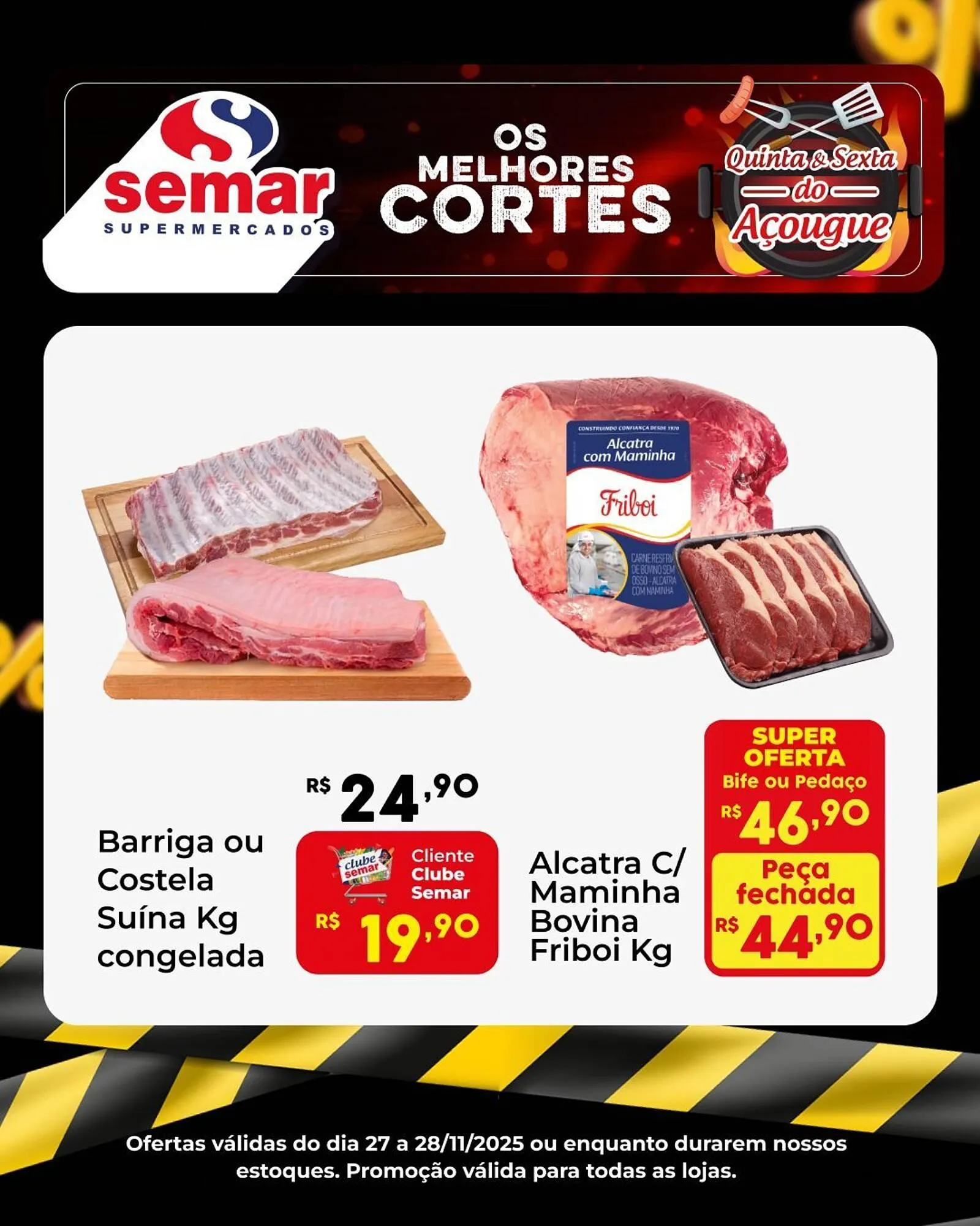 Encarte de Folheto Semar Supermercado 26 de novembro até 28 de novembro 2025 - Pagina 5