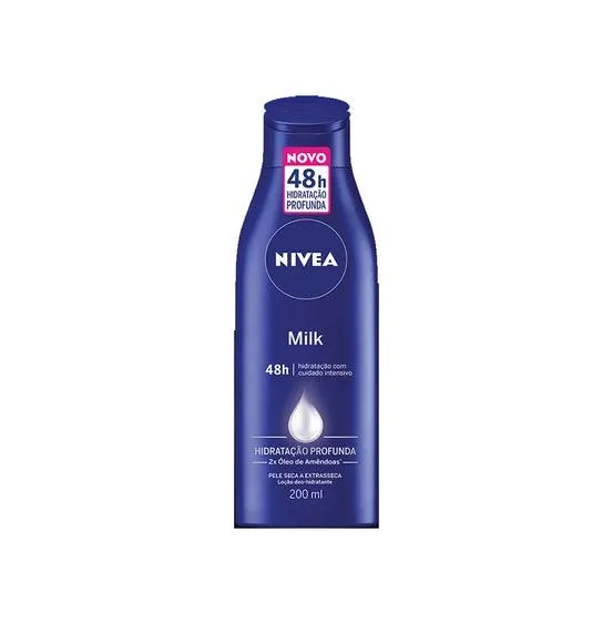 Loção Hidratante Nivea Milk Extra Seca 200ml