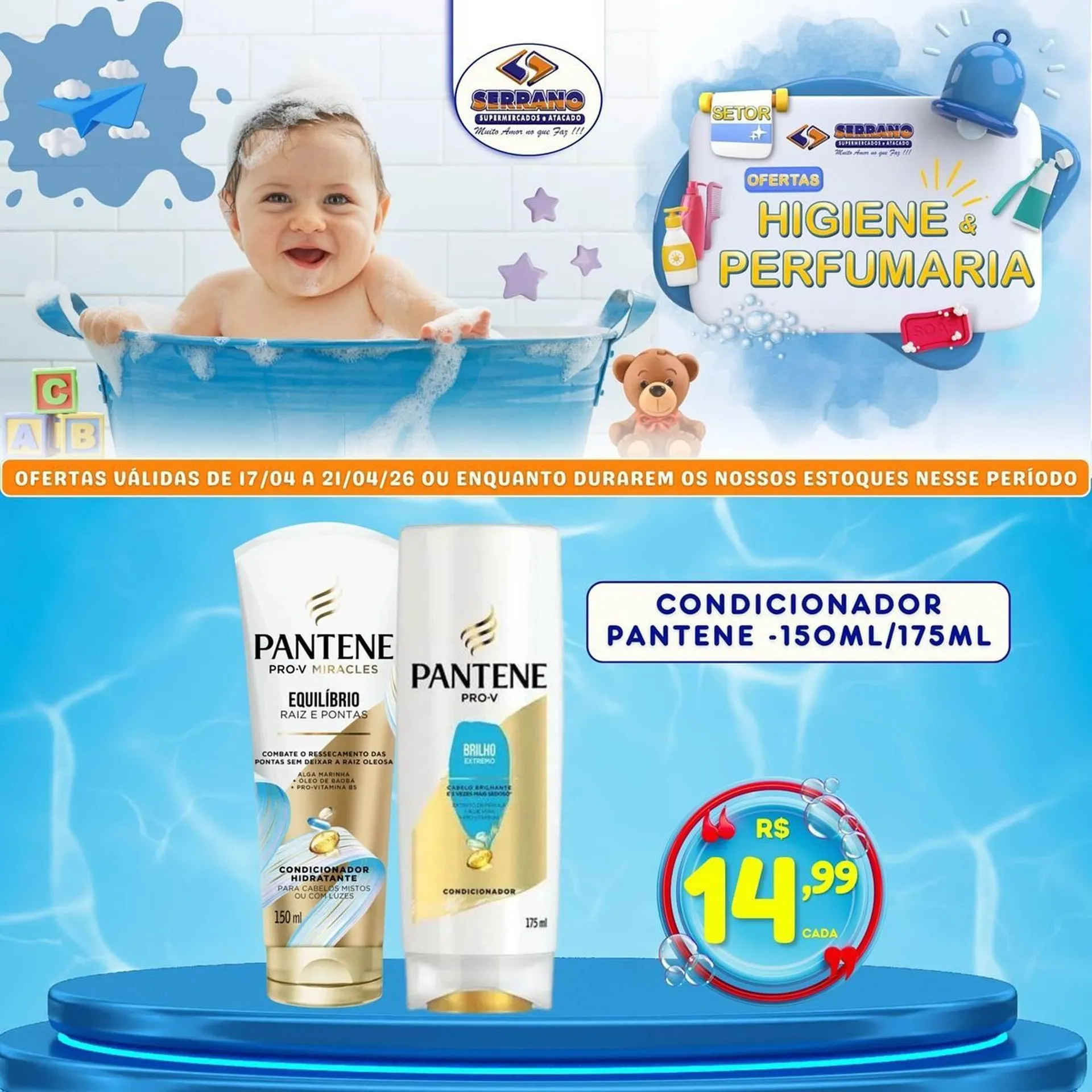 Encarte de Catálogo Serrano Supermercado 17 de abril até 21 de abril 2026 - Pagina 8