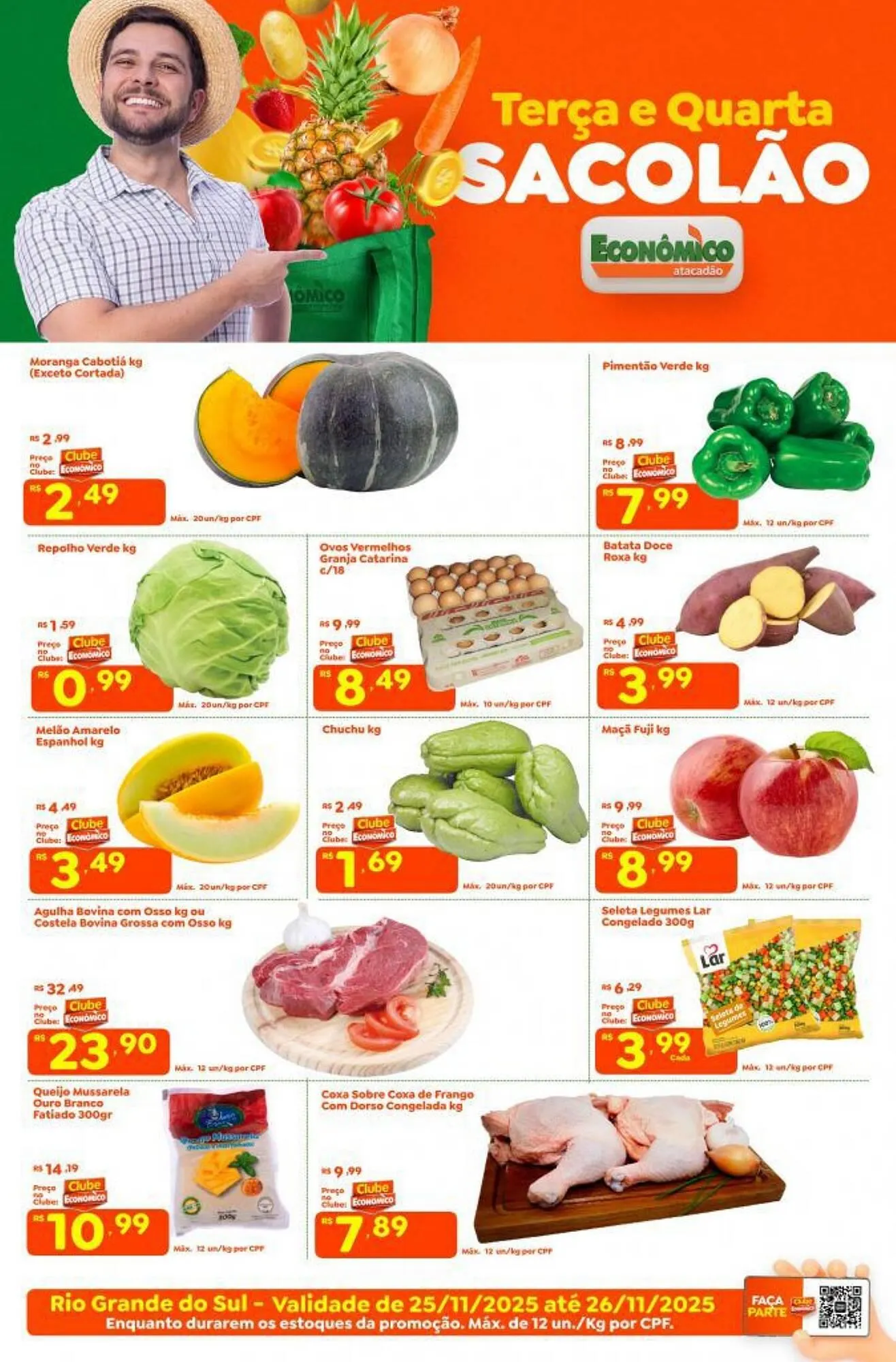 Encarte de Catálogo Econômico Atacadão 25 de novembro até 28 de novembro 2025 - Pagina 3