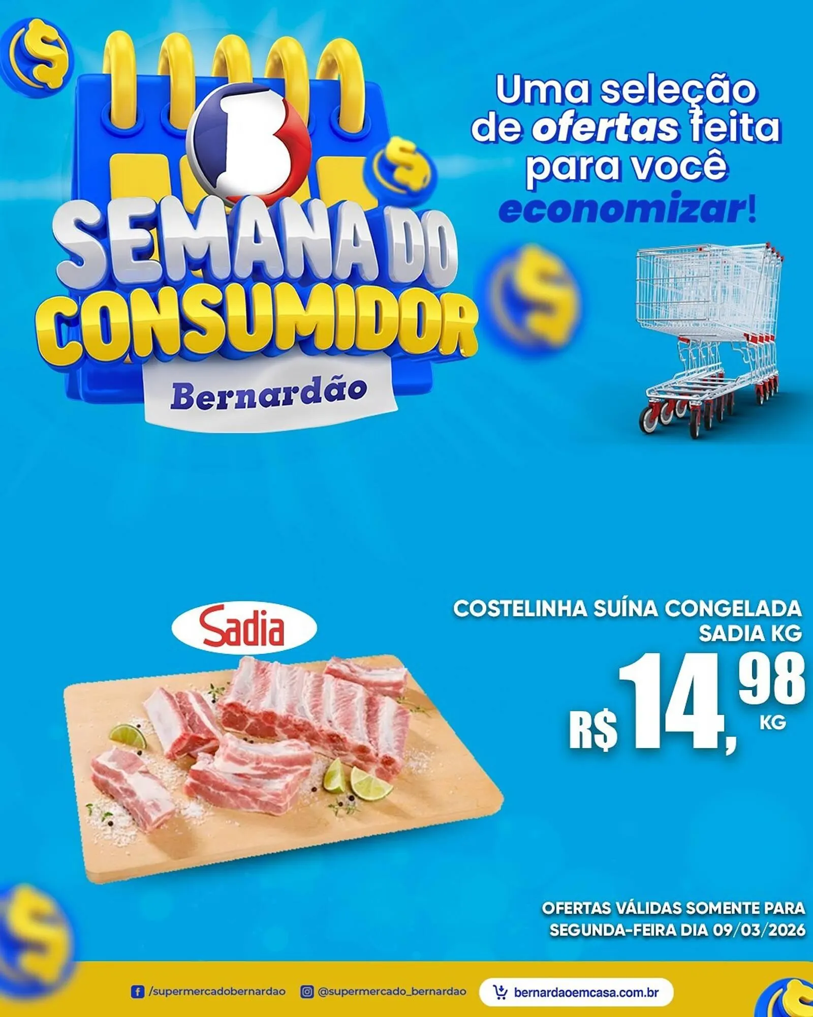 Encarte de Catálogo Supermercado Bernardão 9 de março até 9 de março 2026 - Pagina 5