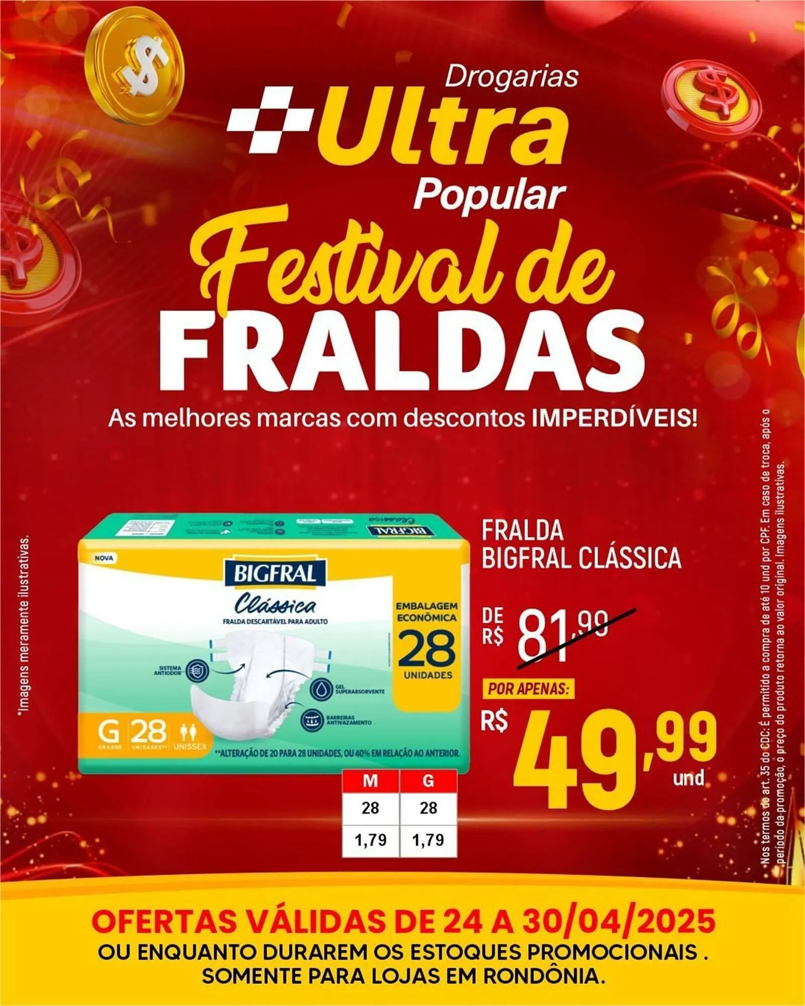 Encarte de Catálogo Drogarias Ultra Popular 24 de abril até 30 de abril 2025 - Pagina 2