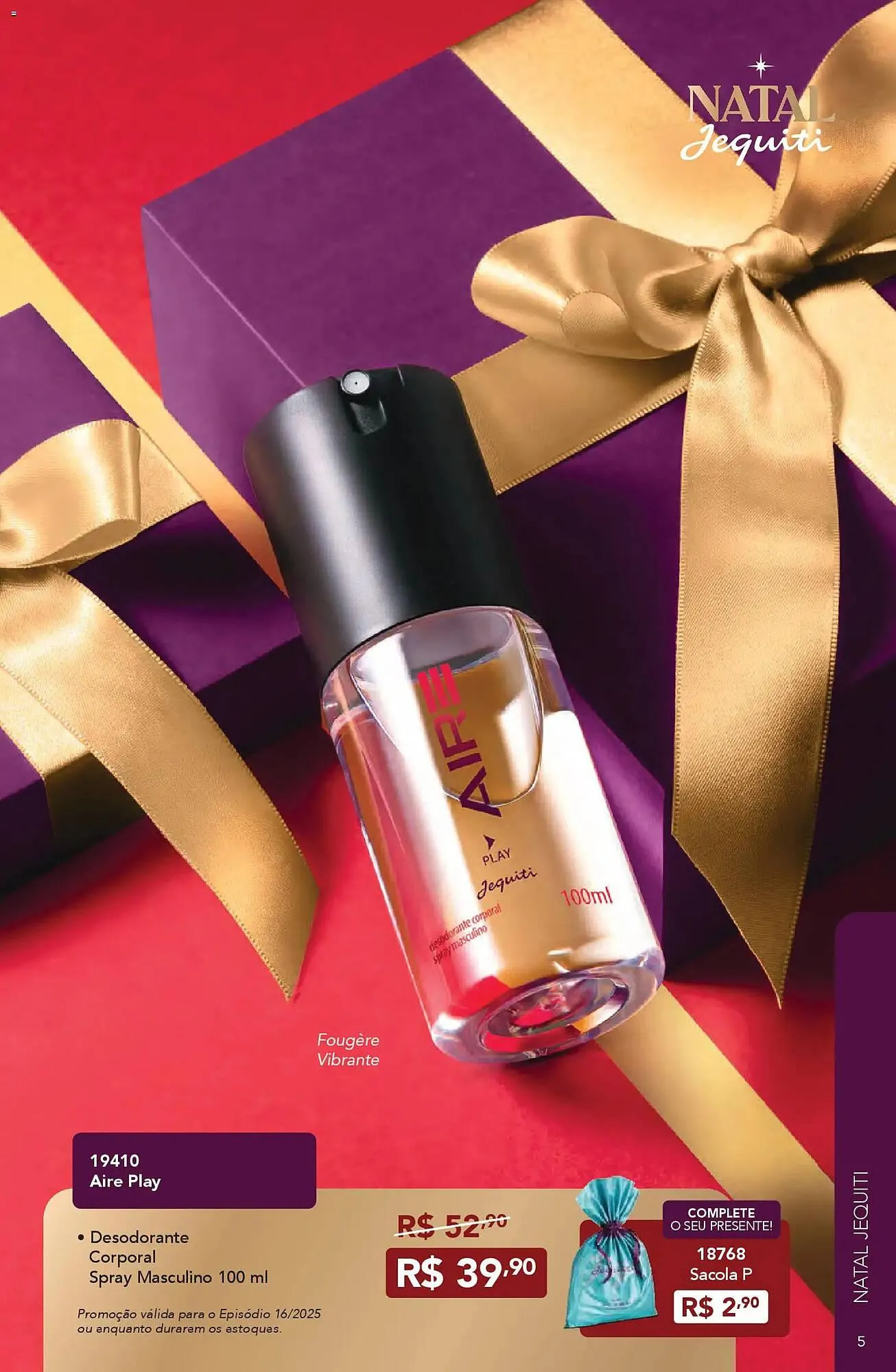 Encarte de Catálogo Jequiti 11 de novembro até 9 de dezembro 2025 - Pagina 5