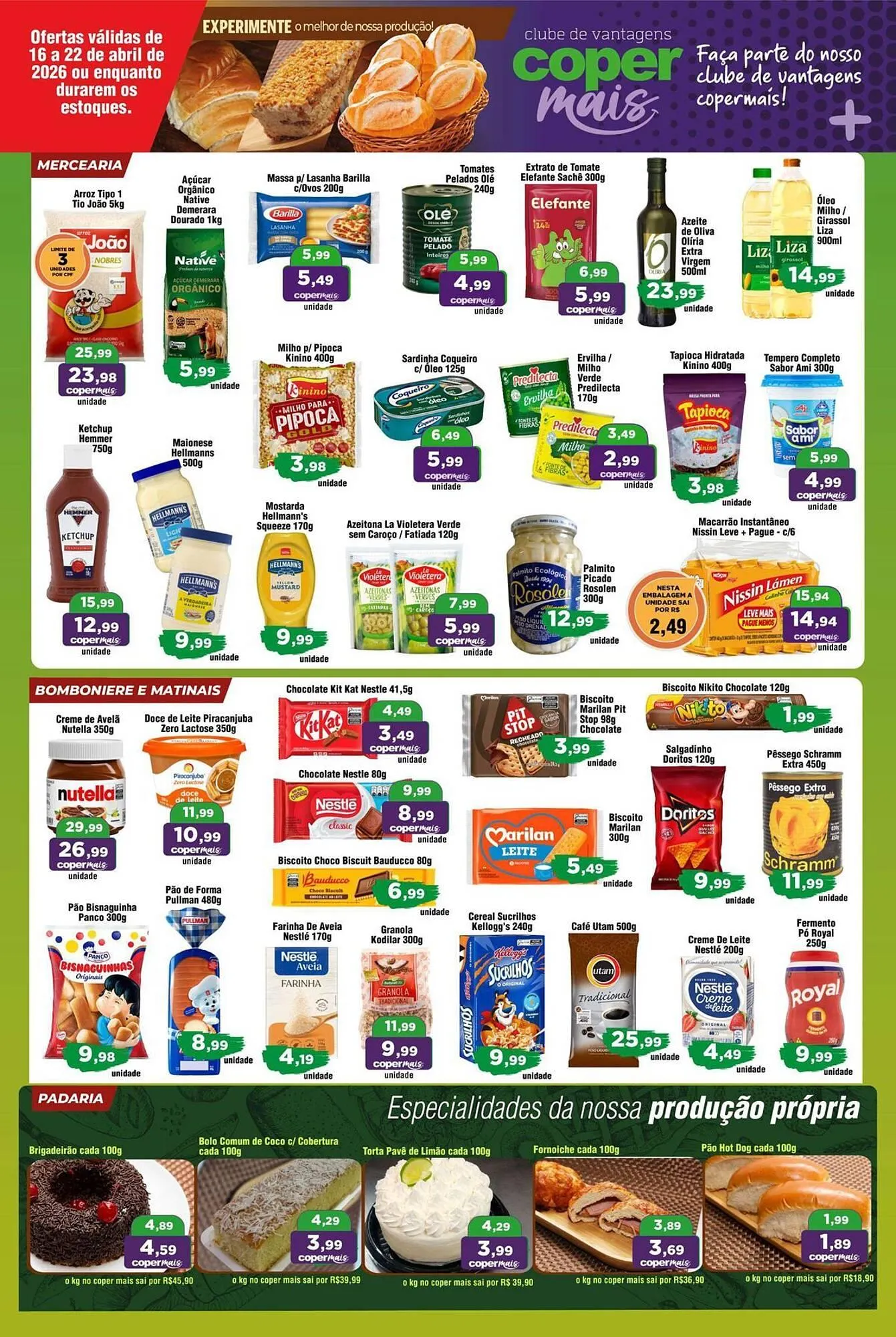 Encarte de Tabloide Copercana 16 de abril até 22 de abril 2026 - Pagina 2