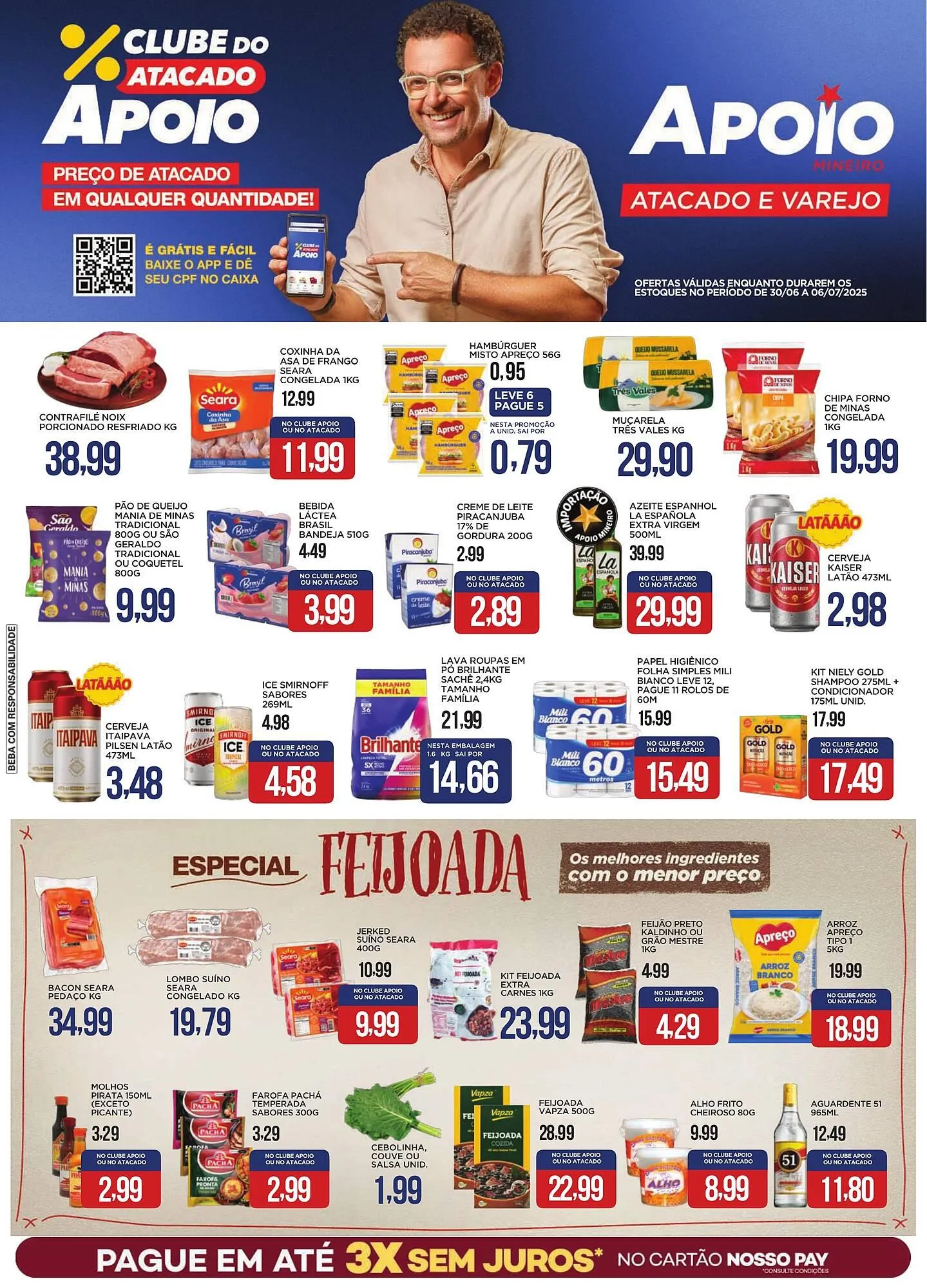 Encarte de Catálogo Apoio Mineiro 30 de junho até 6 de julho 2025 - Pagina 1