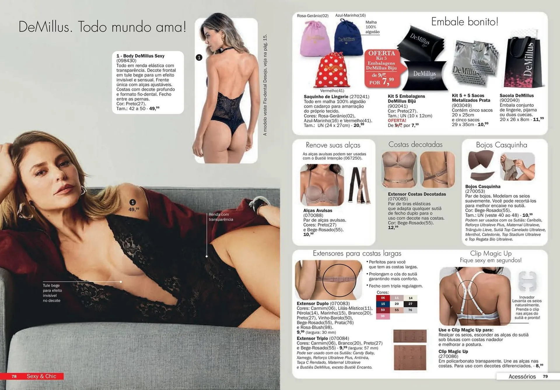 Encarte de Catálogo DeMillus 5 de fevereiro até 31 de maio 2026 - Pagina 40