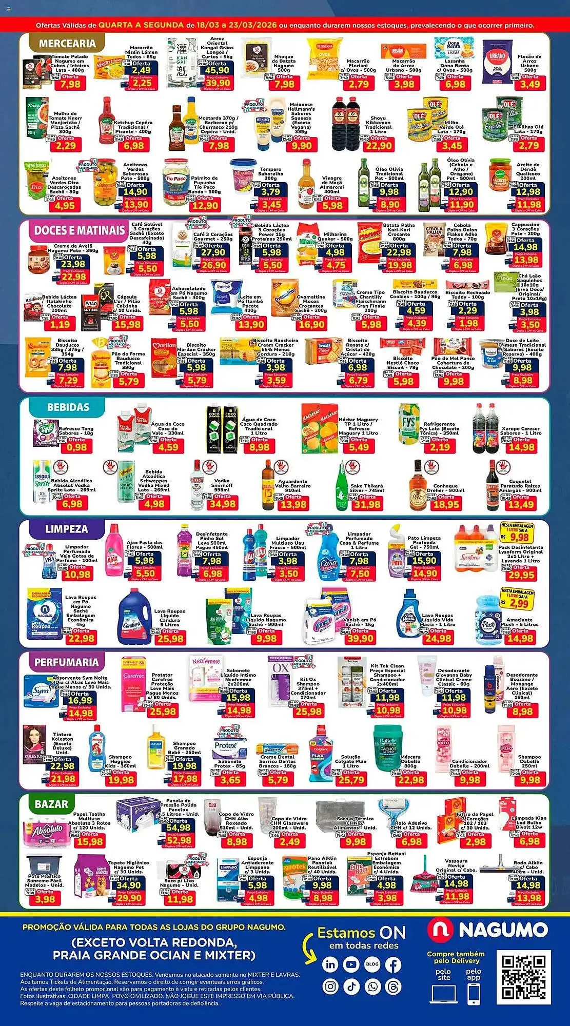 Encarte de Folheto Nagumo 18 de março até 23 de março 2026 - Pagina 2