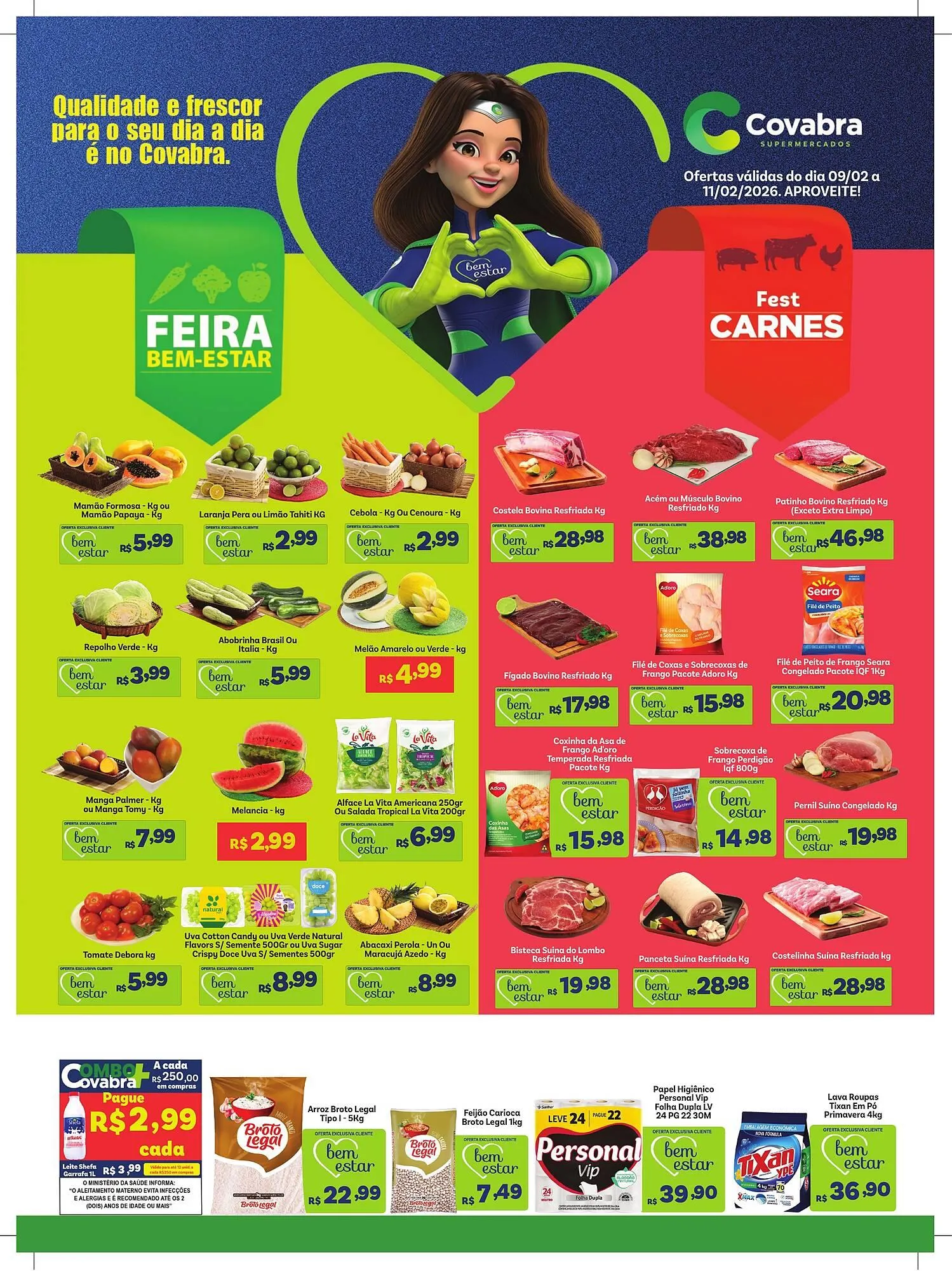 Catálogo Covabra Supermercados - 1