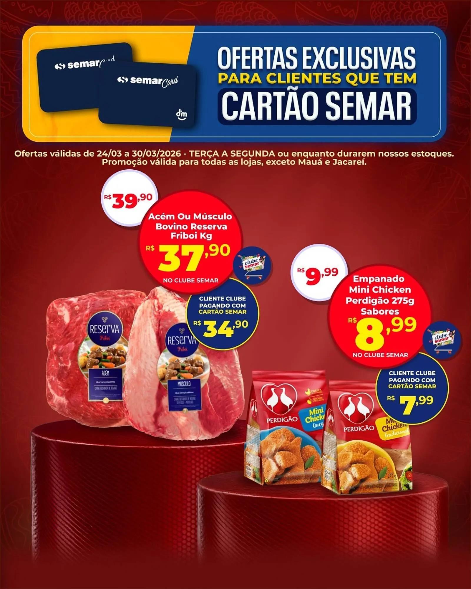Encarte de Folheto Semar Supermercado 24 de março até 30 de março 2026 - Pagina 3