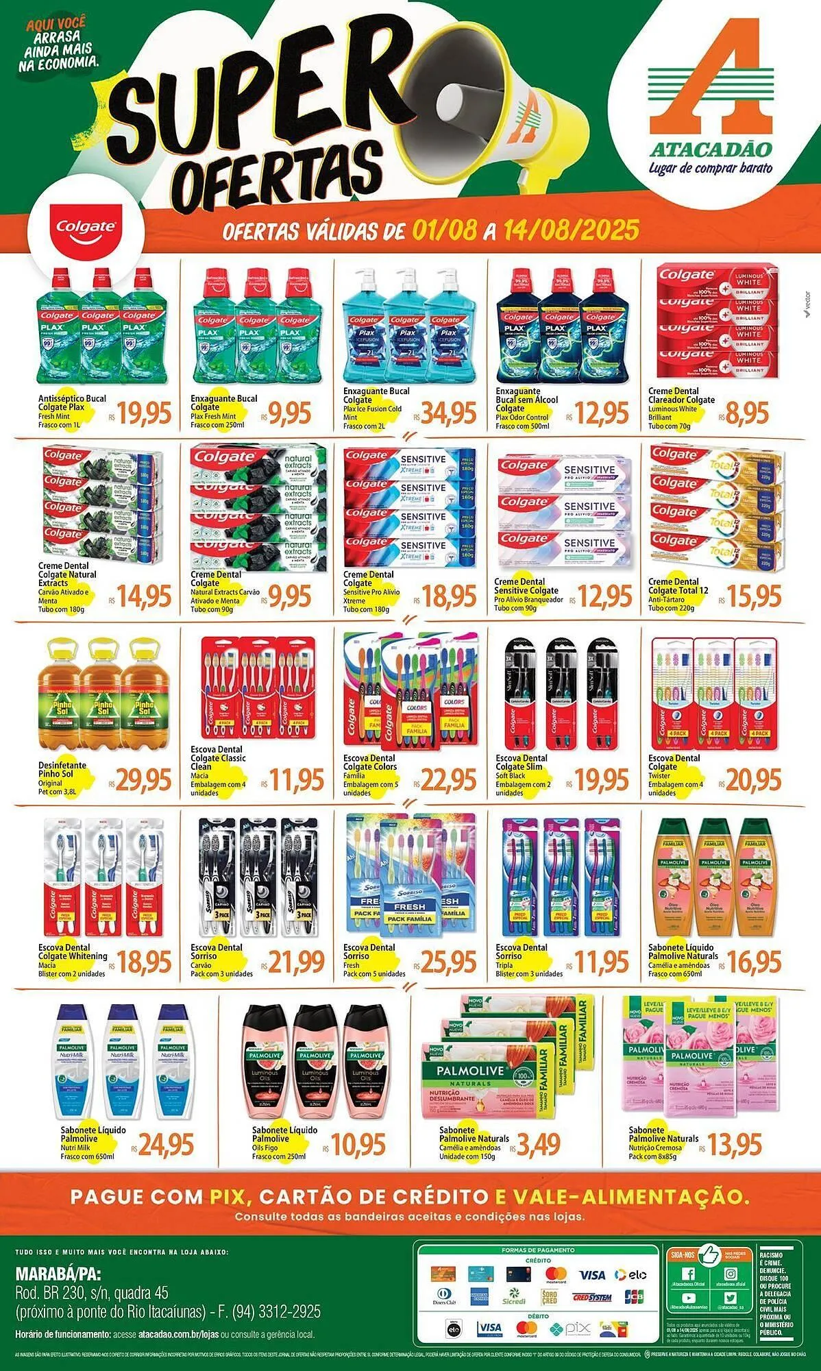 Encarte de Catálogo Atacadão 5 de agosto até 14 de agosto 2025 - Pagina 1