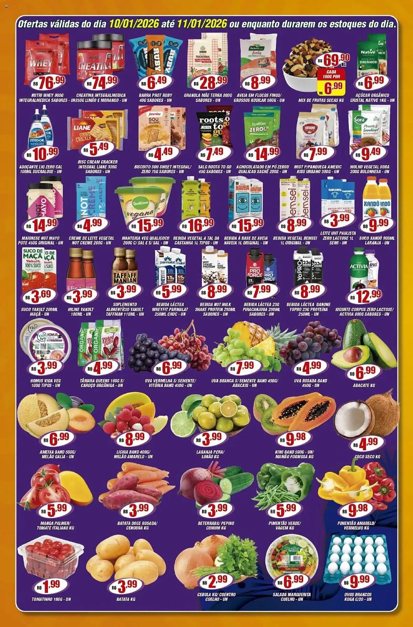 Encarte de Catálogo Violeta Supermercados 10 de janeiro até 11 de janeiro 2026 - Pagina 4