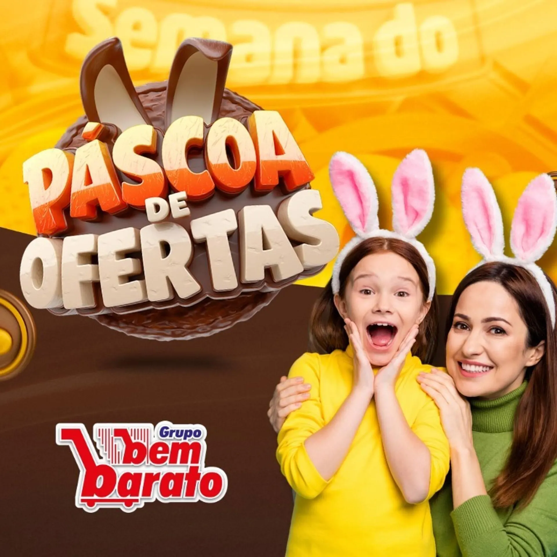 Encarte de Catálogo Supermercado Bem Barato 31 de março até 6 de abril 2026 - Pagina 1