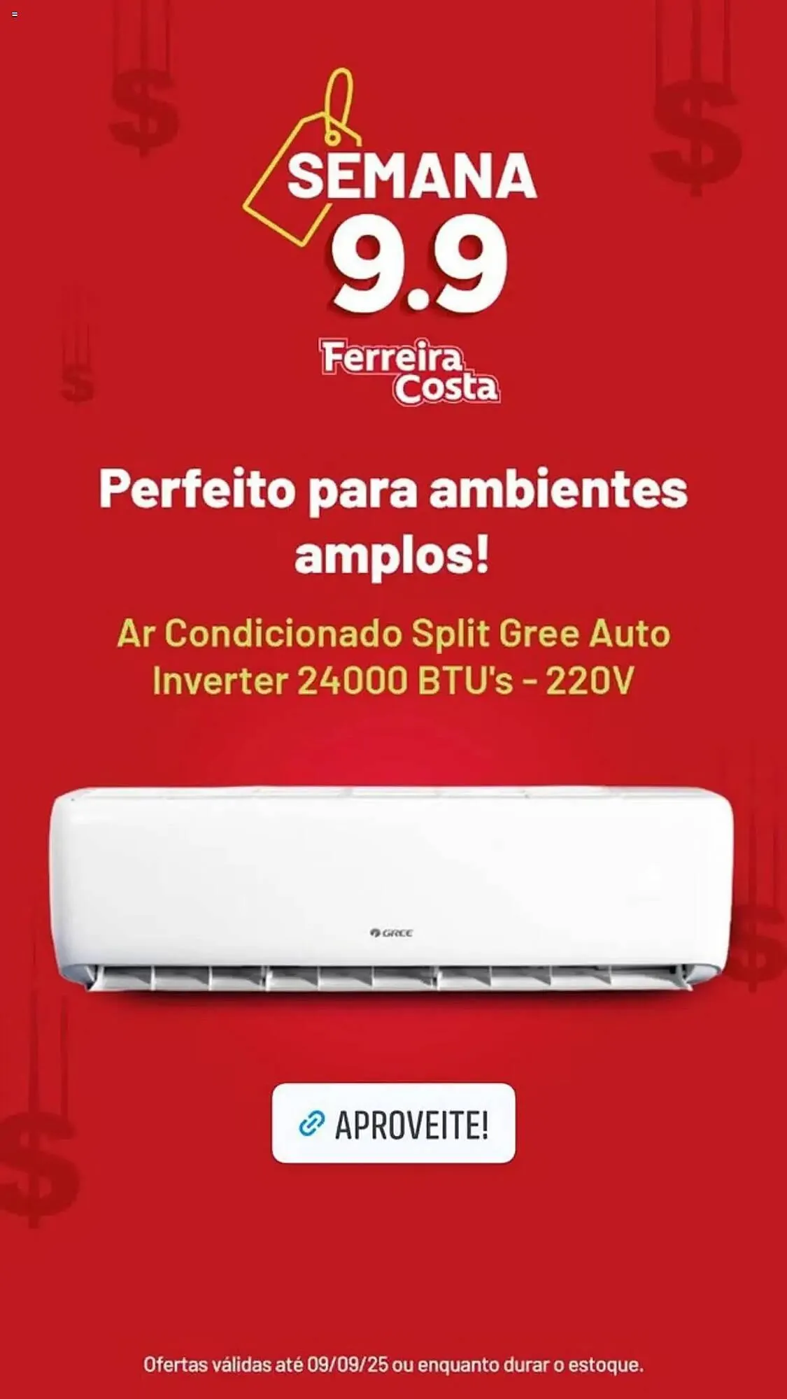 Encarte de Encarte Ferreira Costa 9 de setembro até 10 de setembro 2025 - Pagina 5