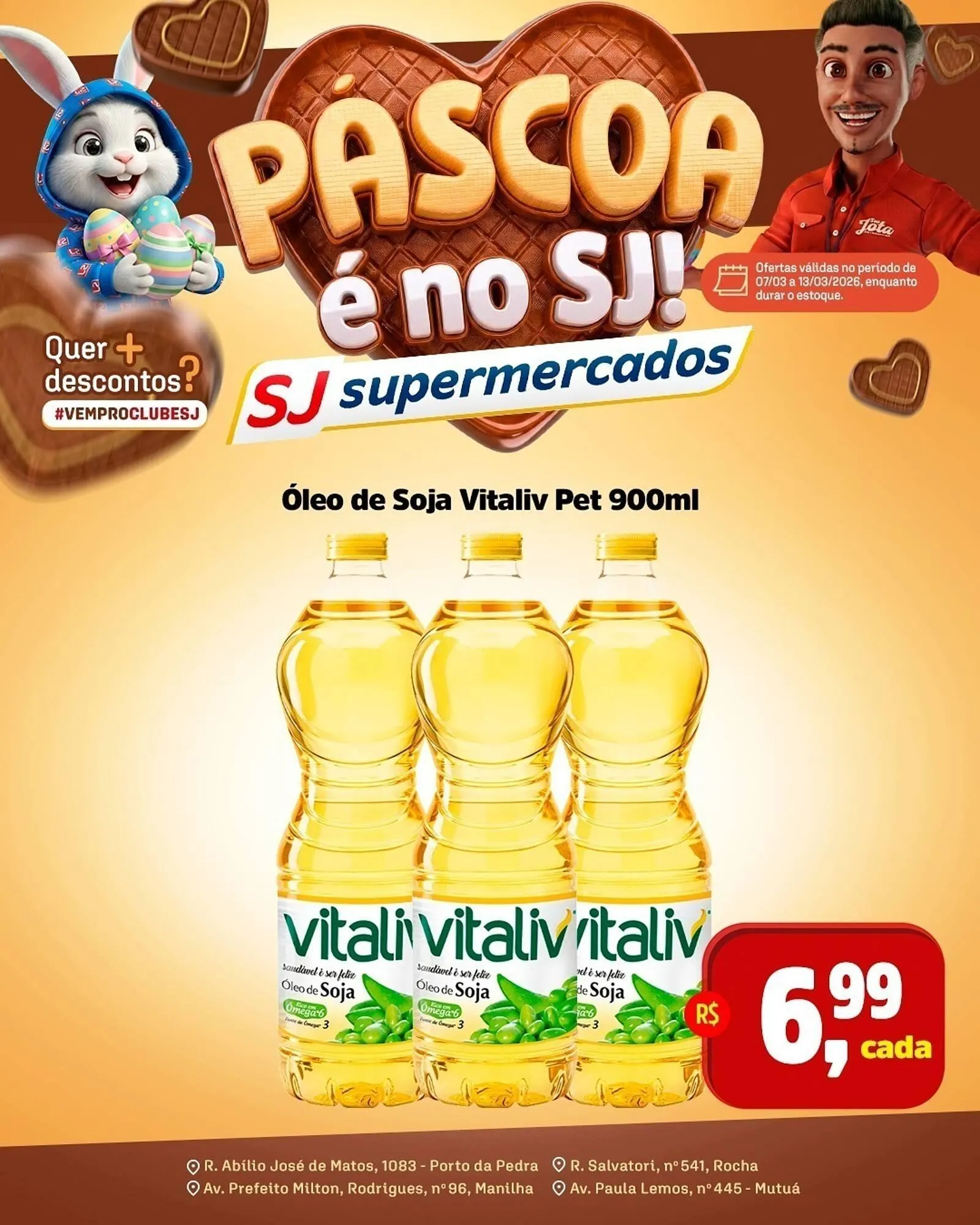 Encarte de Encarte Sj Supermercados 6 de março até 13 de março 2026 - Pagina 4