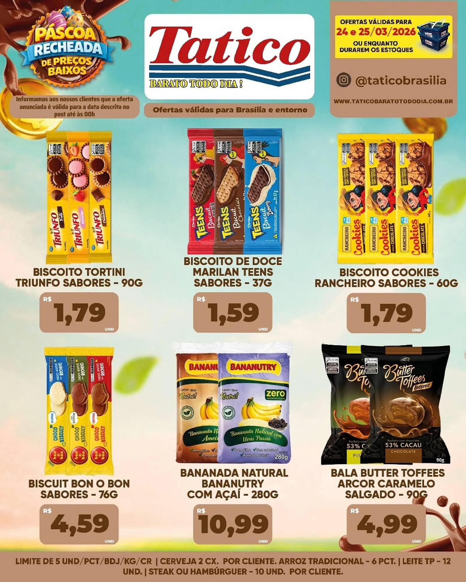 Encarte de Tabloide Tatico 24 de março até 25 de março 2026 - Pagina 1