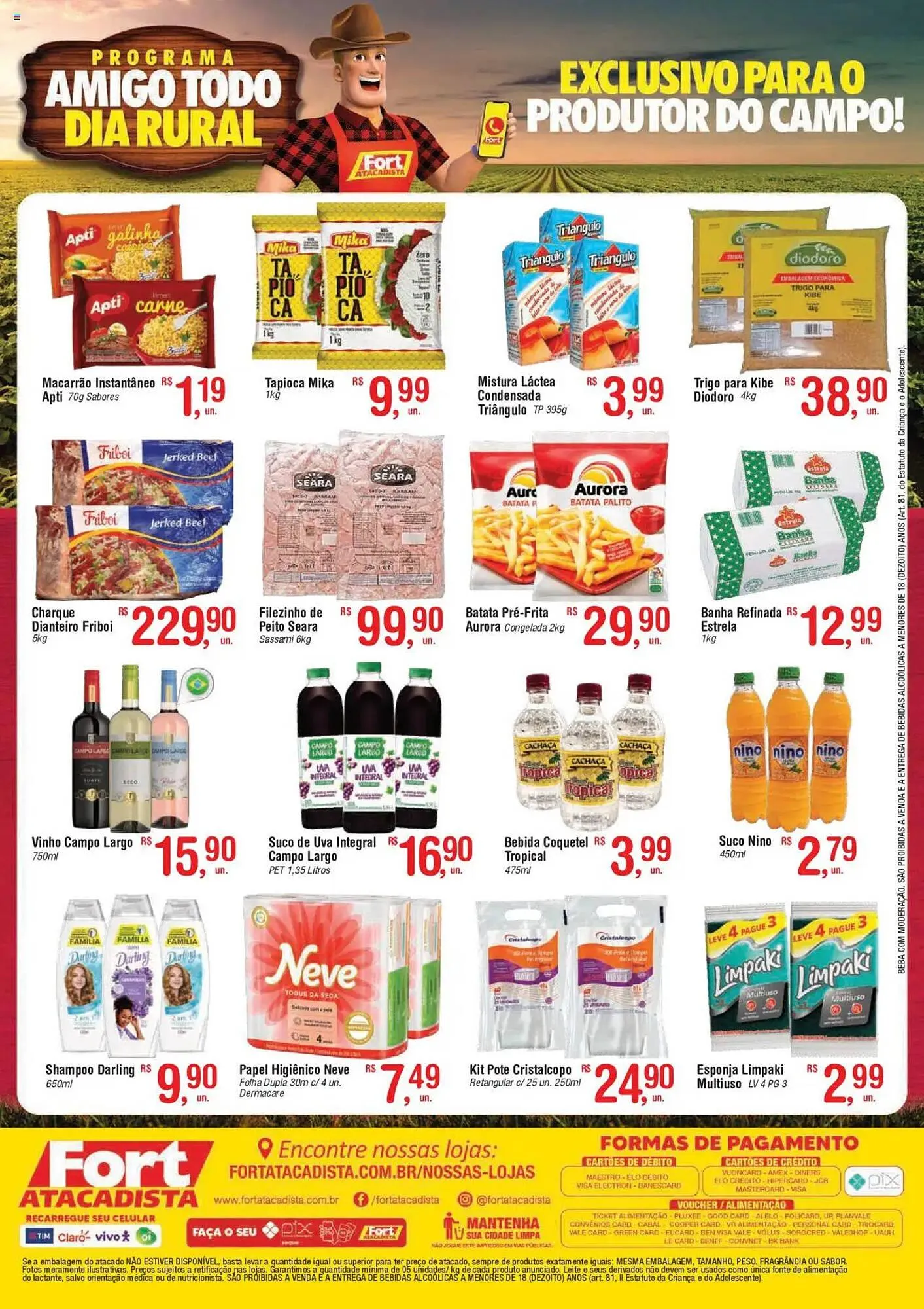 Encarte de Catálogo Fort Atacadista 4 de agosto até 17 de agosto 2025 - Pagina 2