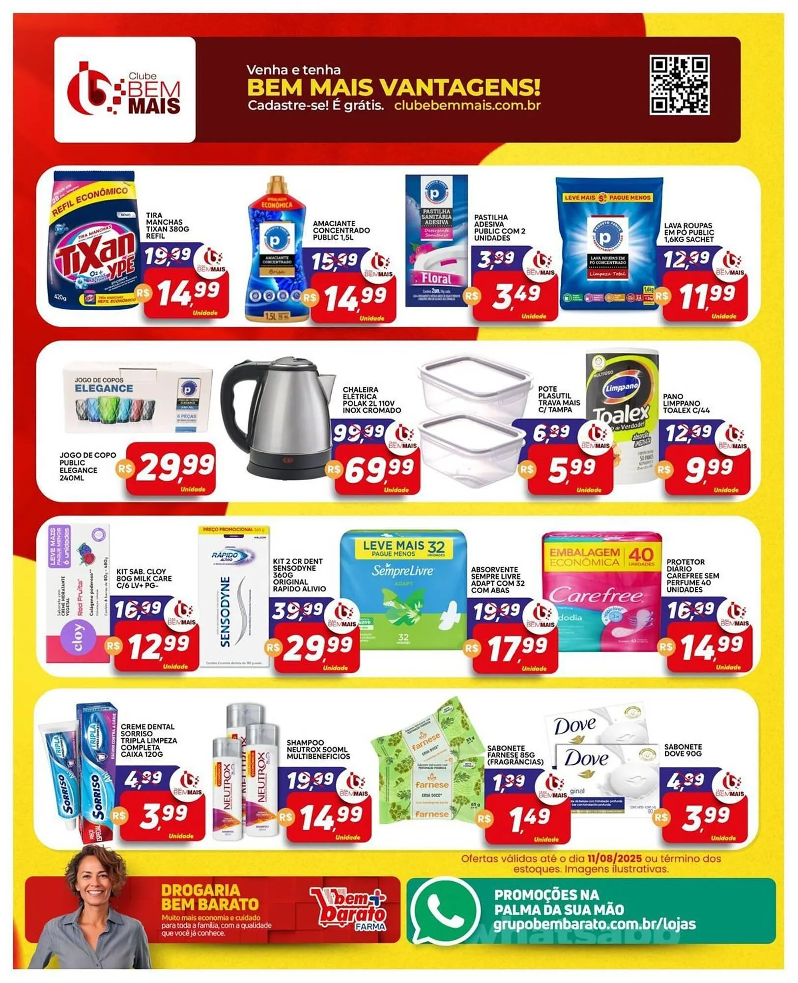 Encarte de Catálogo Supermercado Bem Barato 5 de agosto até 11 de agosto 2025 - Pagina 4