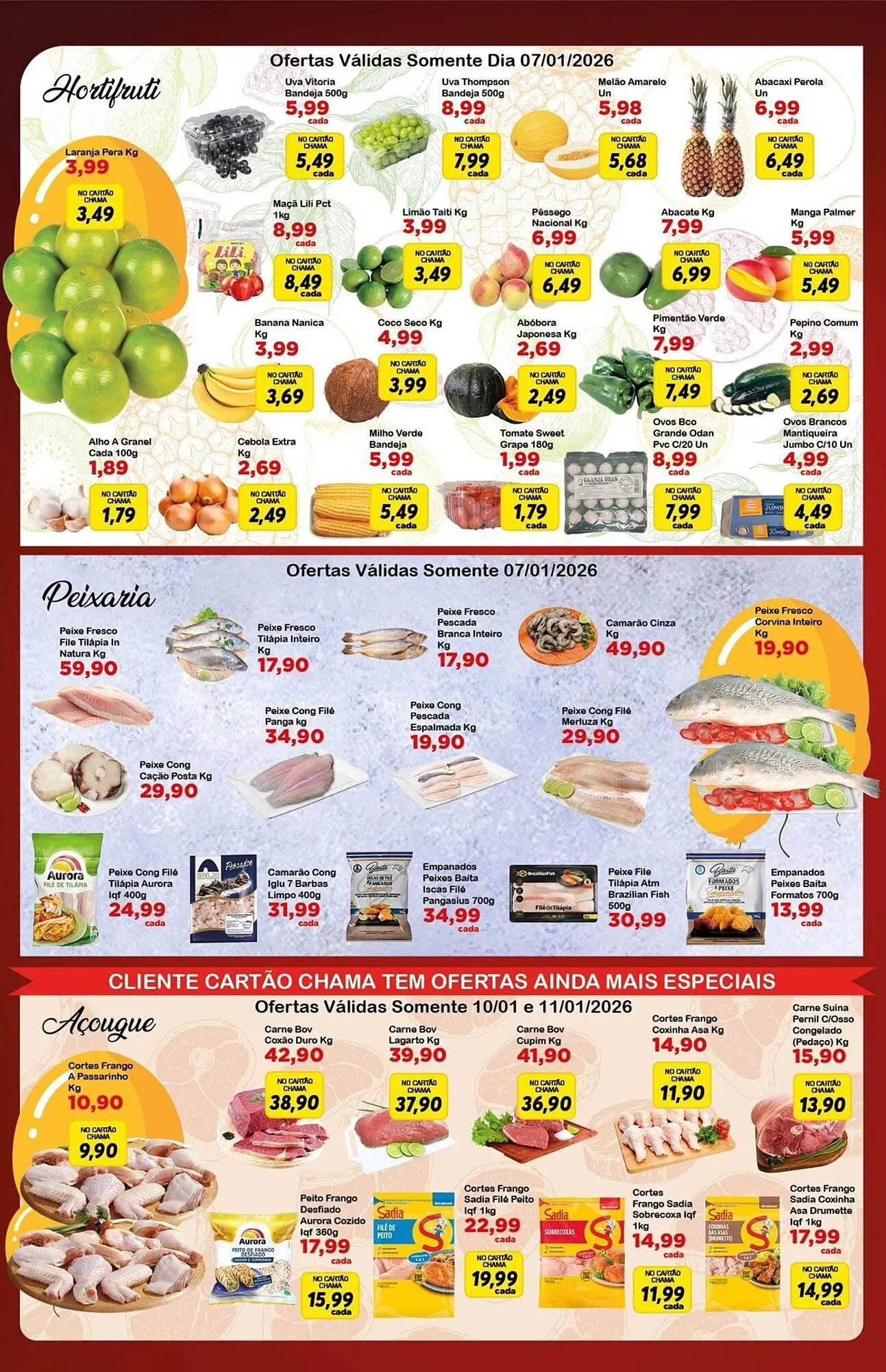 Encarte de Catálogo Chama Supermercados 7 de janeiro até 13 de janeiro 2026 - Pagina 2