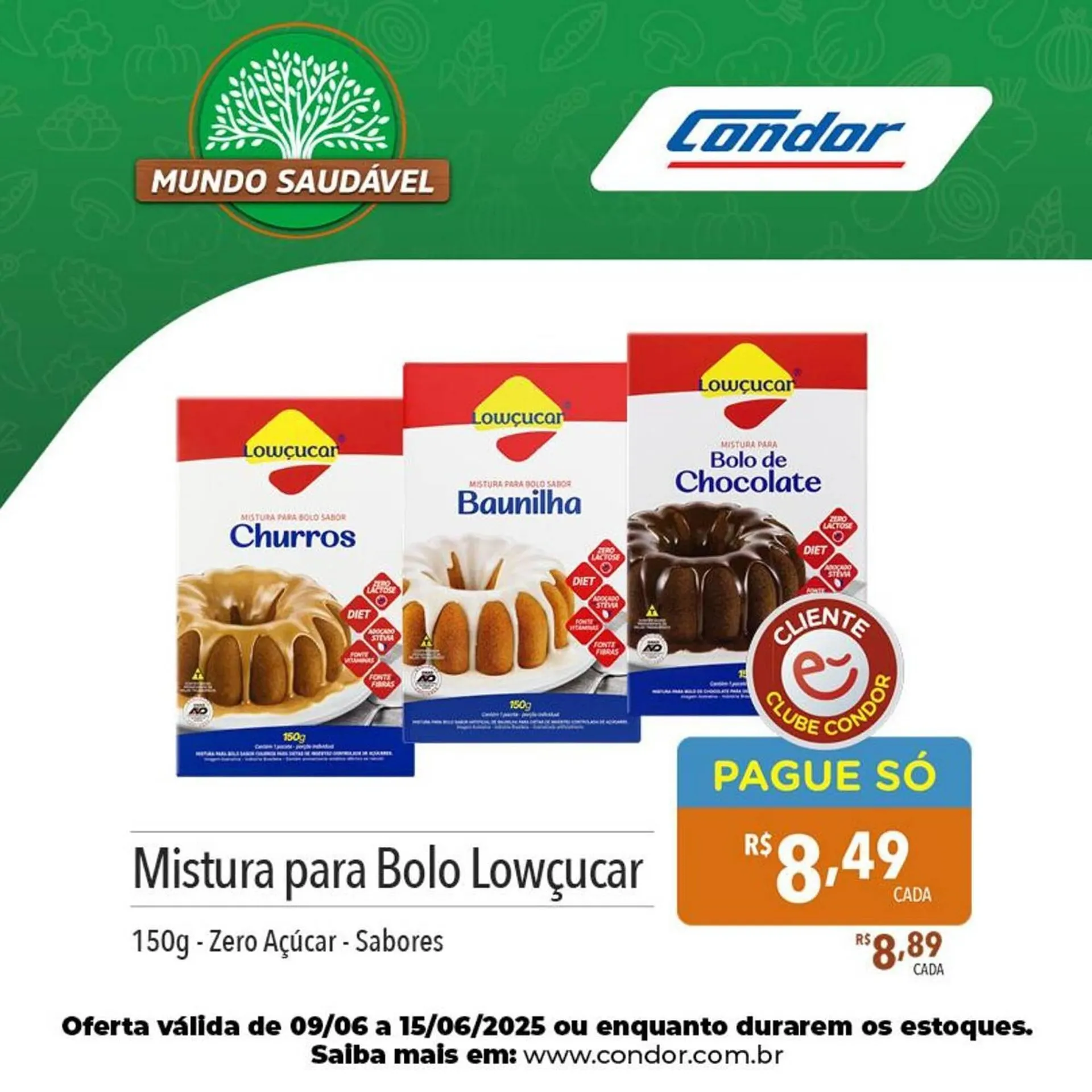 Encarte de Catálogo Supermercados Condor 10 de junho até 15 de junho 2025 - Pagina 4