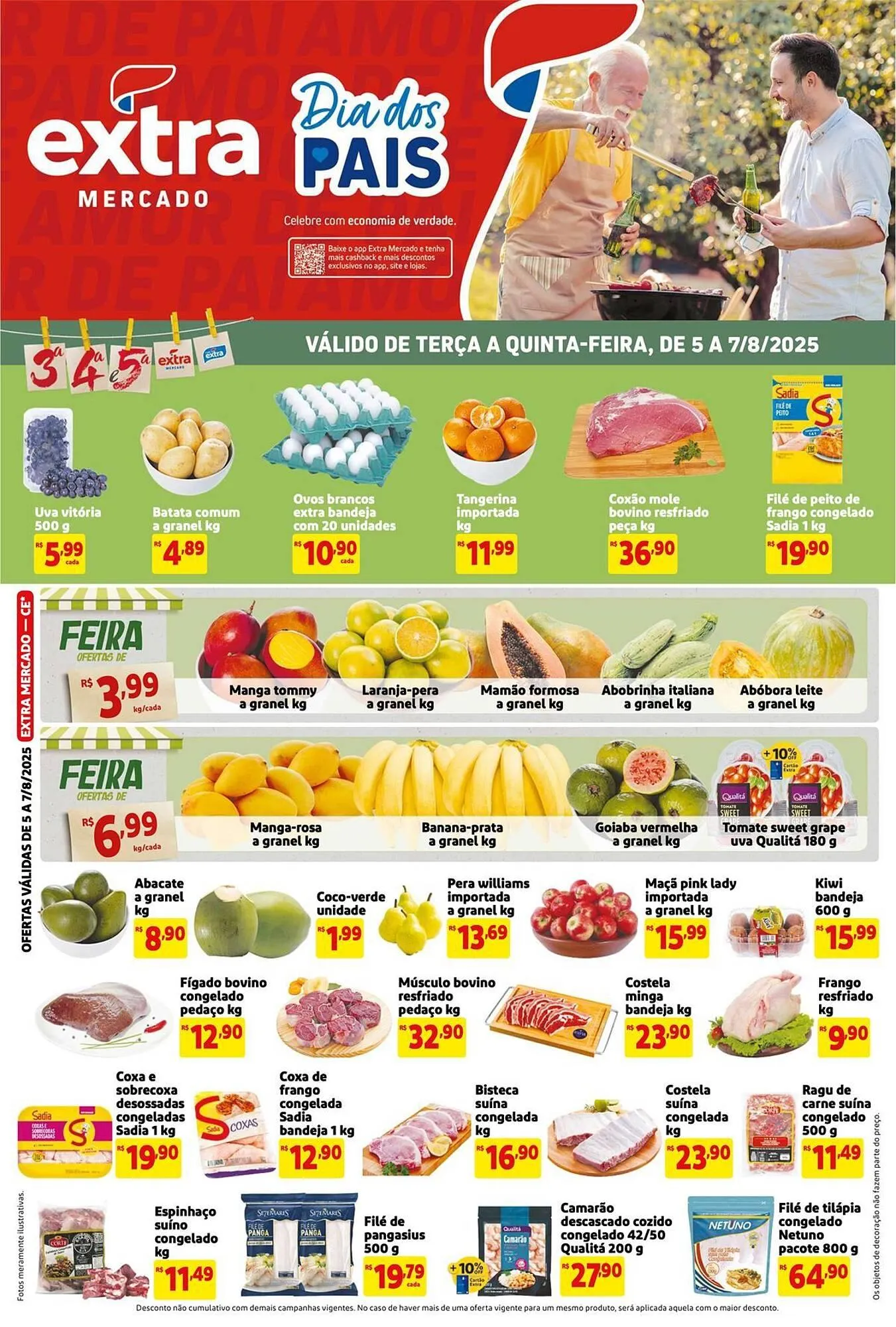 Encarte de Catálogo Extra 5 de agosto até 7 de agosto 2025 - Pagina 1