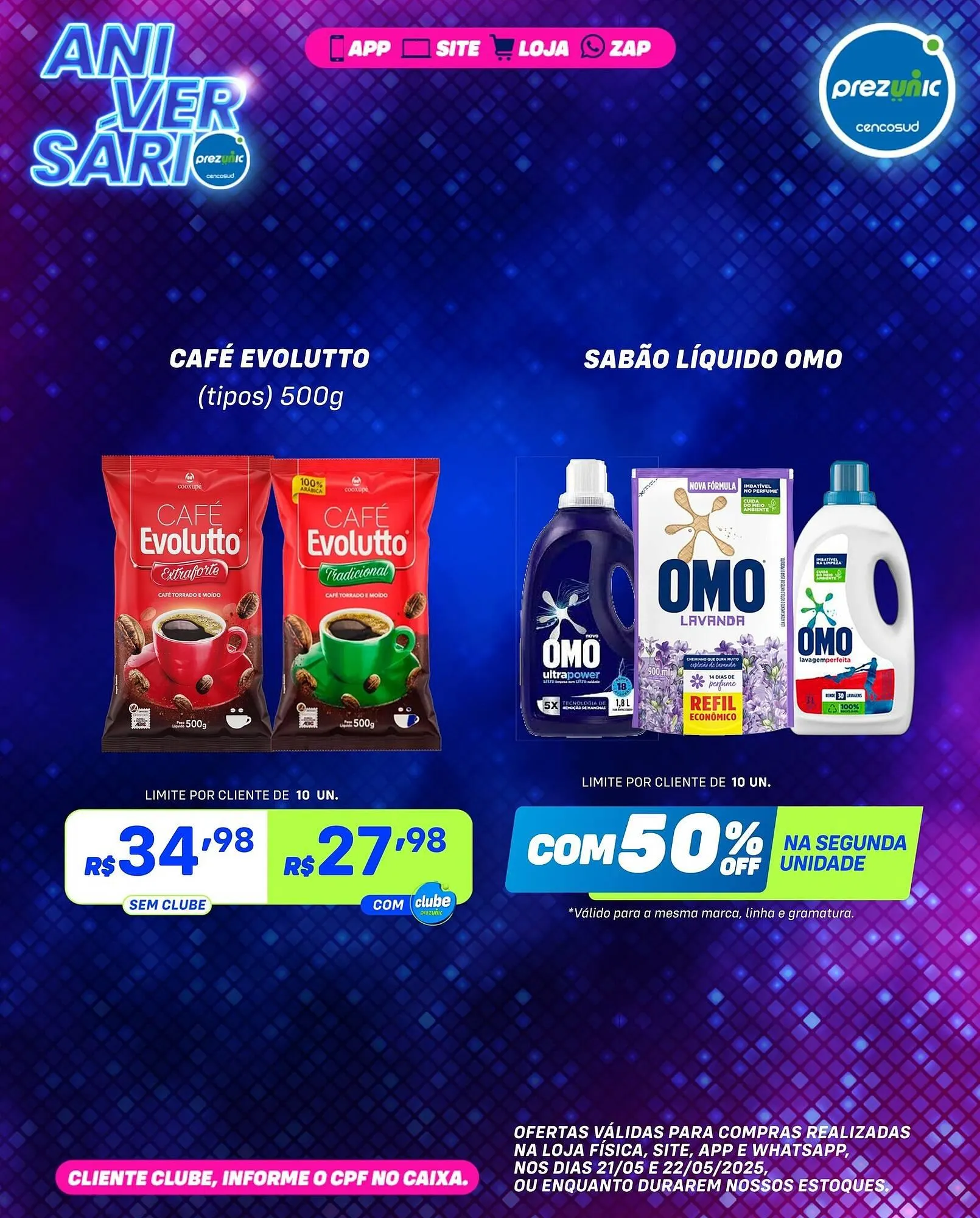 Encarte de Catálogo Prezunic 21 de maio até 22 de maio 2025 - Pagina 5